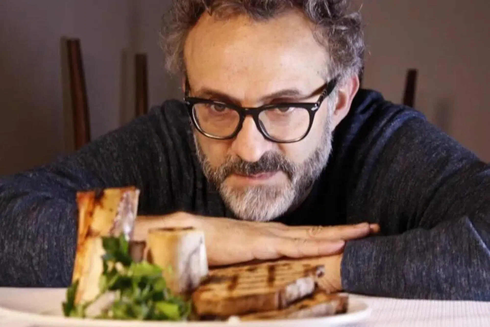 Massimo Bottura, titolare dell'Osteria Francescana