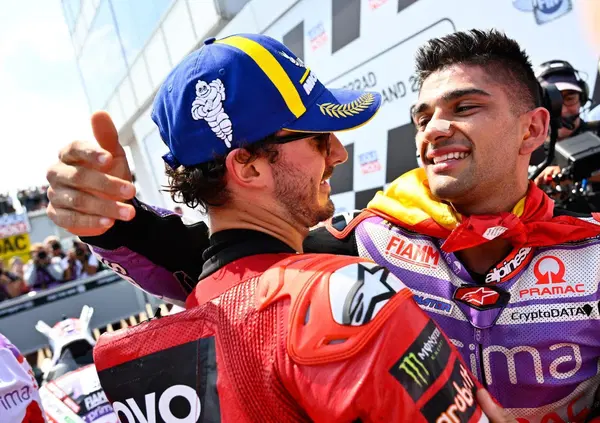 Per Pecco il Sachsenring e poi le nozze: scavalcare Martin prima dell'altare. Bastianini: "E' Marquez l'uomo da battere"