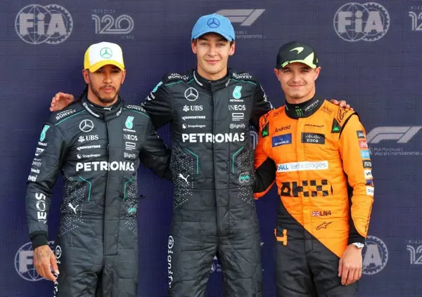 Tre inglesi fanno impazzire Silverstone: le pazze qualifiche del GP d'Inghilterra con Russell, Hamilton e Norris