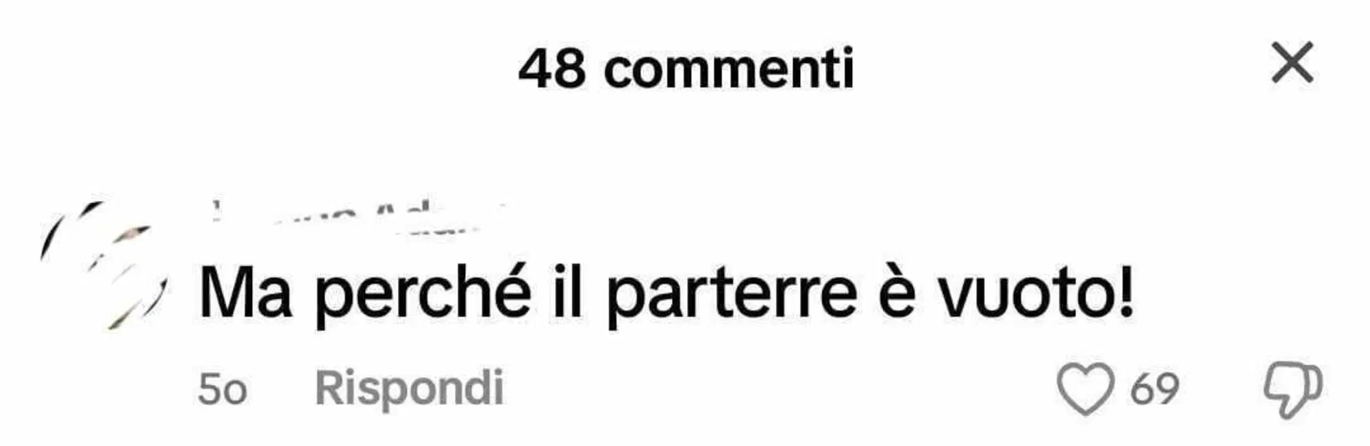 Commenti social su Taylor Swift a San Siro
