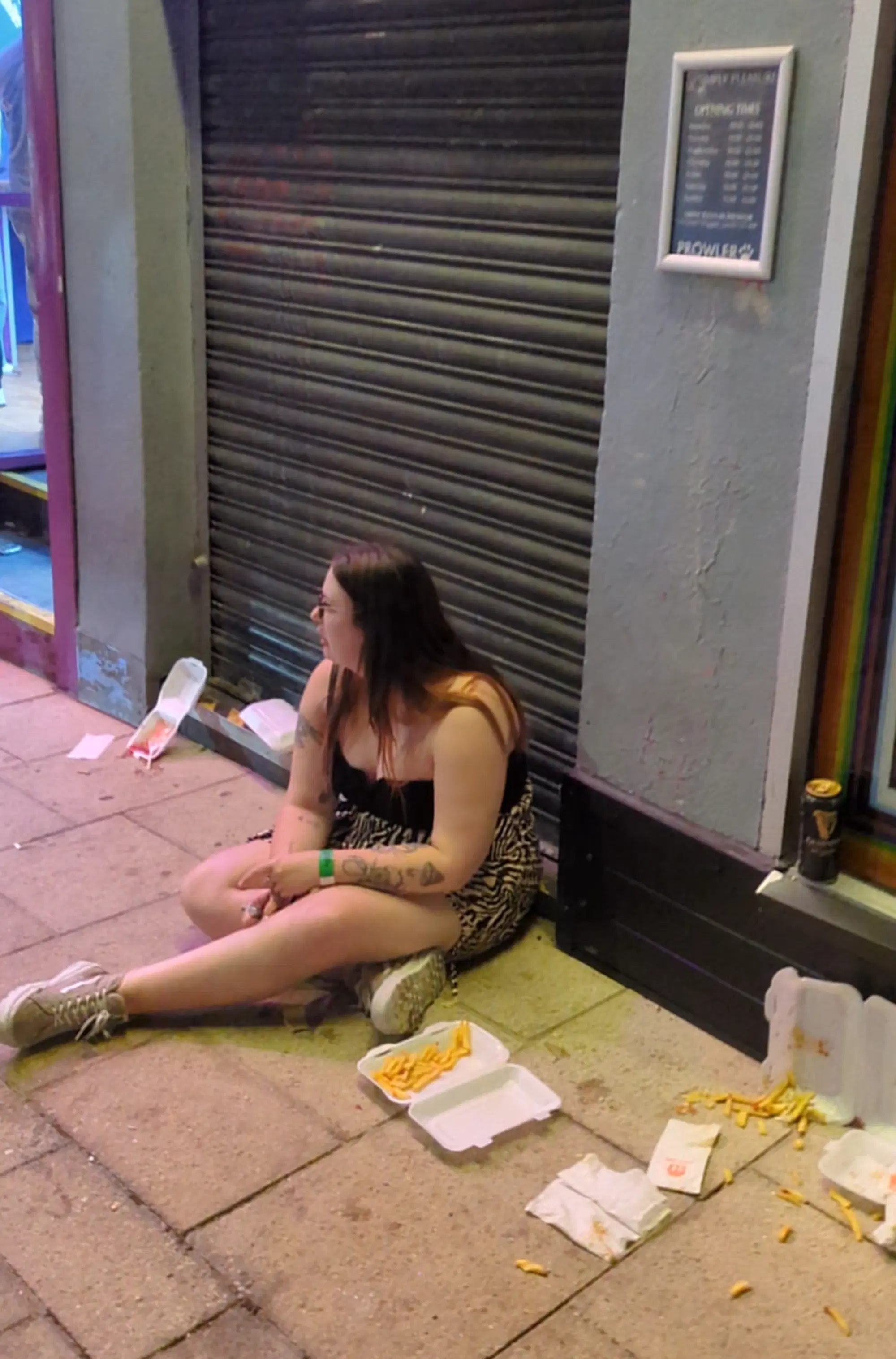 L'attesa notturna al Mc Donald's