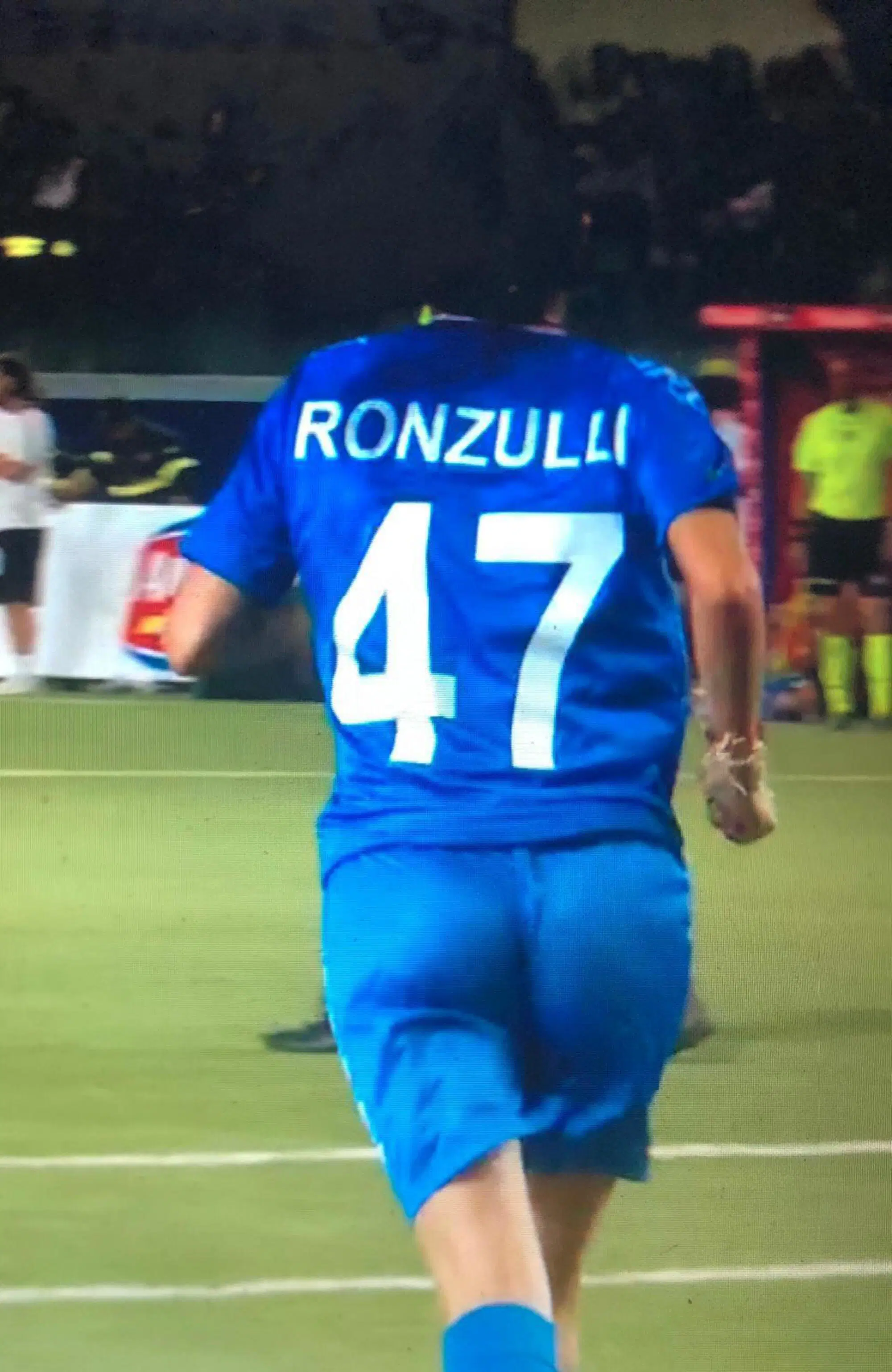 Licia Ronzulli alla Partita del Cuore all'Aquila