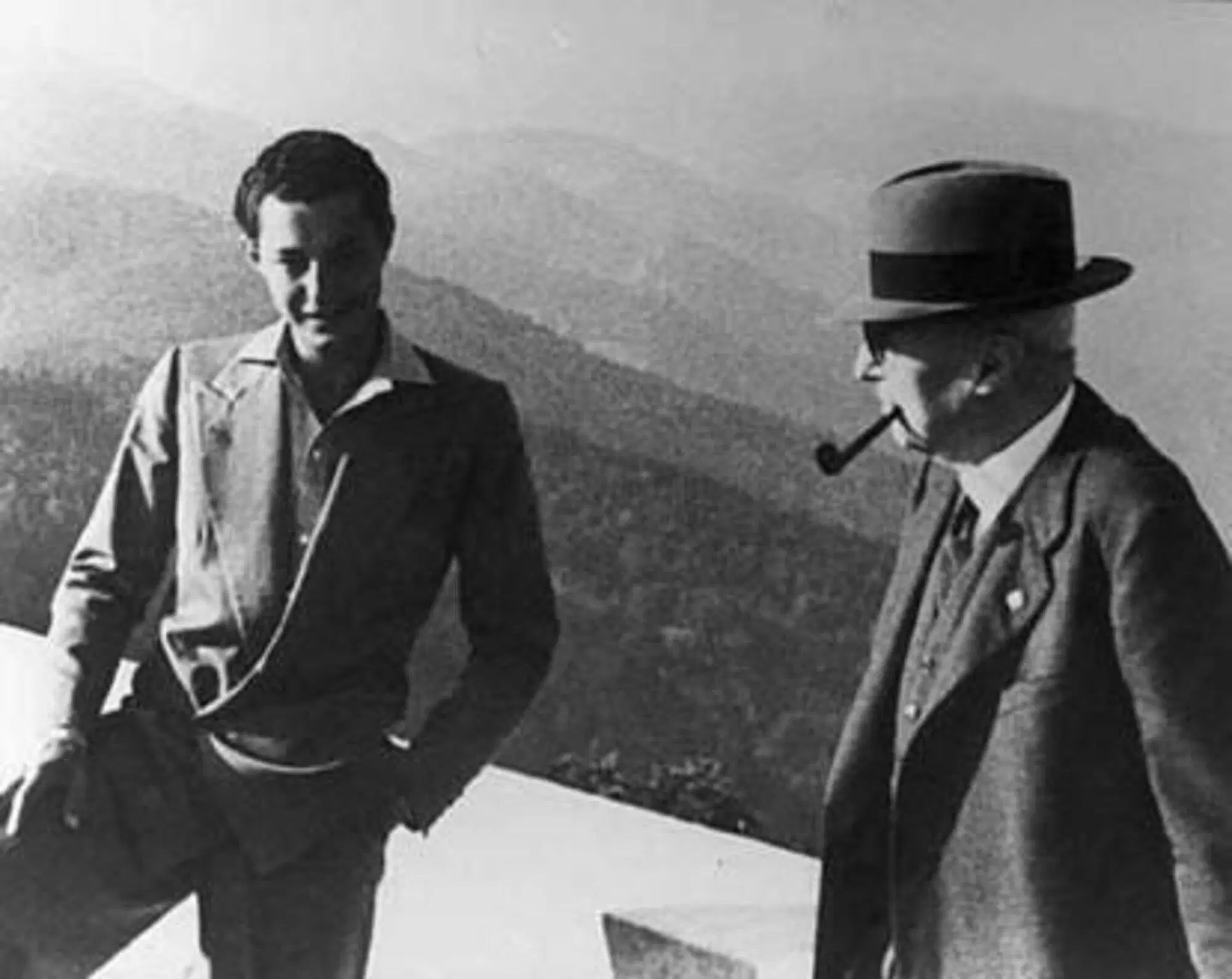 Gianni Agnelli e il nonno Giovanni