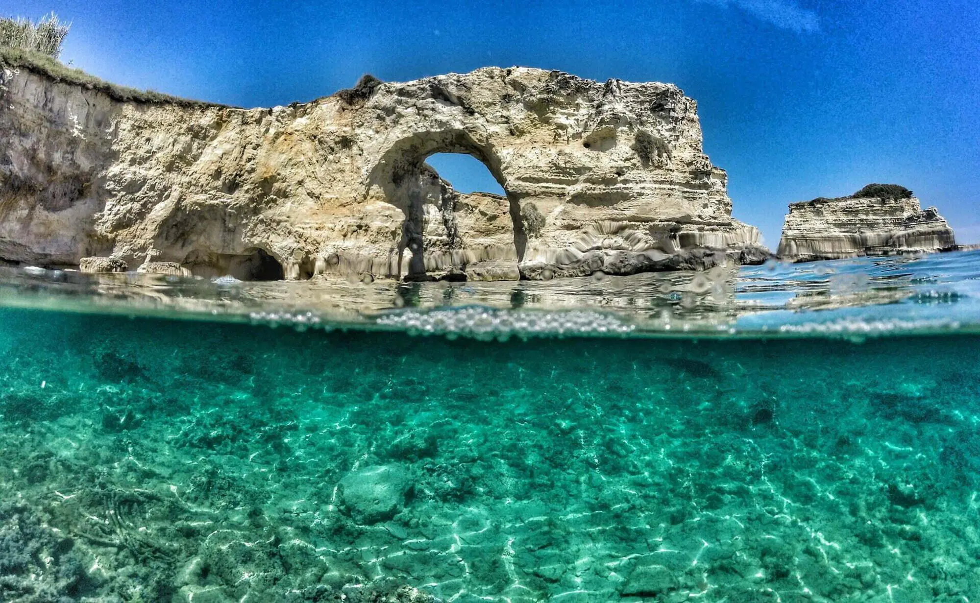 Mare in Salento (quando l'acqua &egrave; pulita)