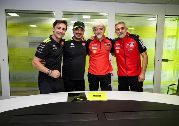 Pertamina Enduro VR46 factory supported team di Ducati con Diggia e Morbidelli. Gigi Dall'Igna: "Ringrazio Valentino Rossi...". Mentre Uccio...