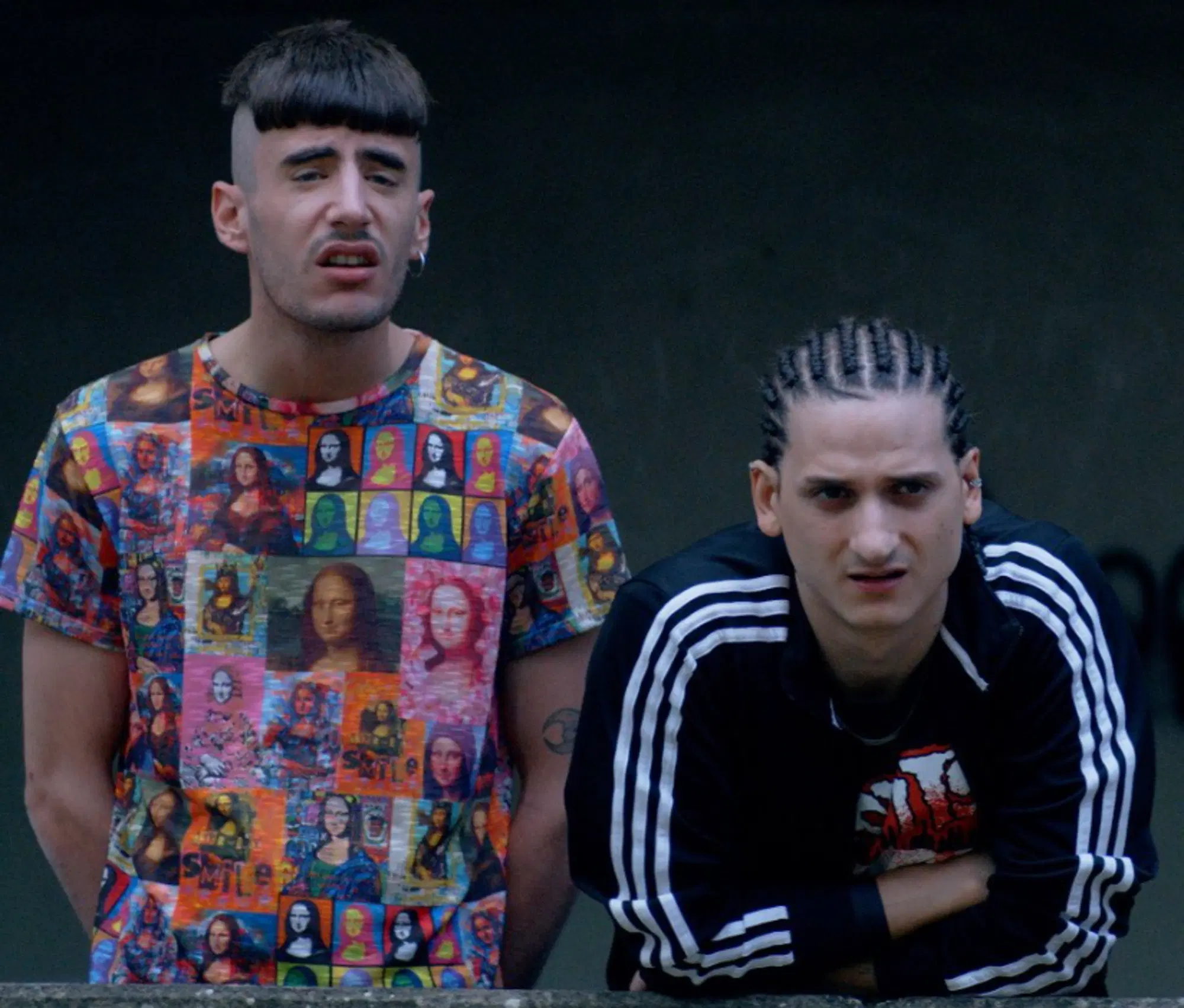 Federico Majorana e Antonio Bann&ograve; in "La guerra del Tiburtino III"