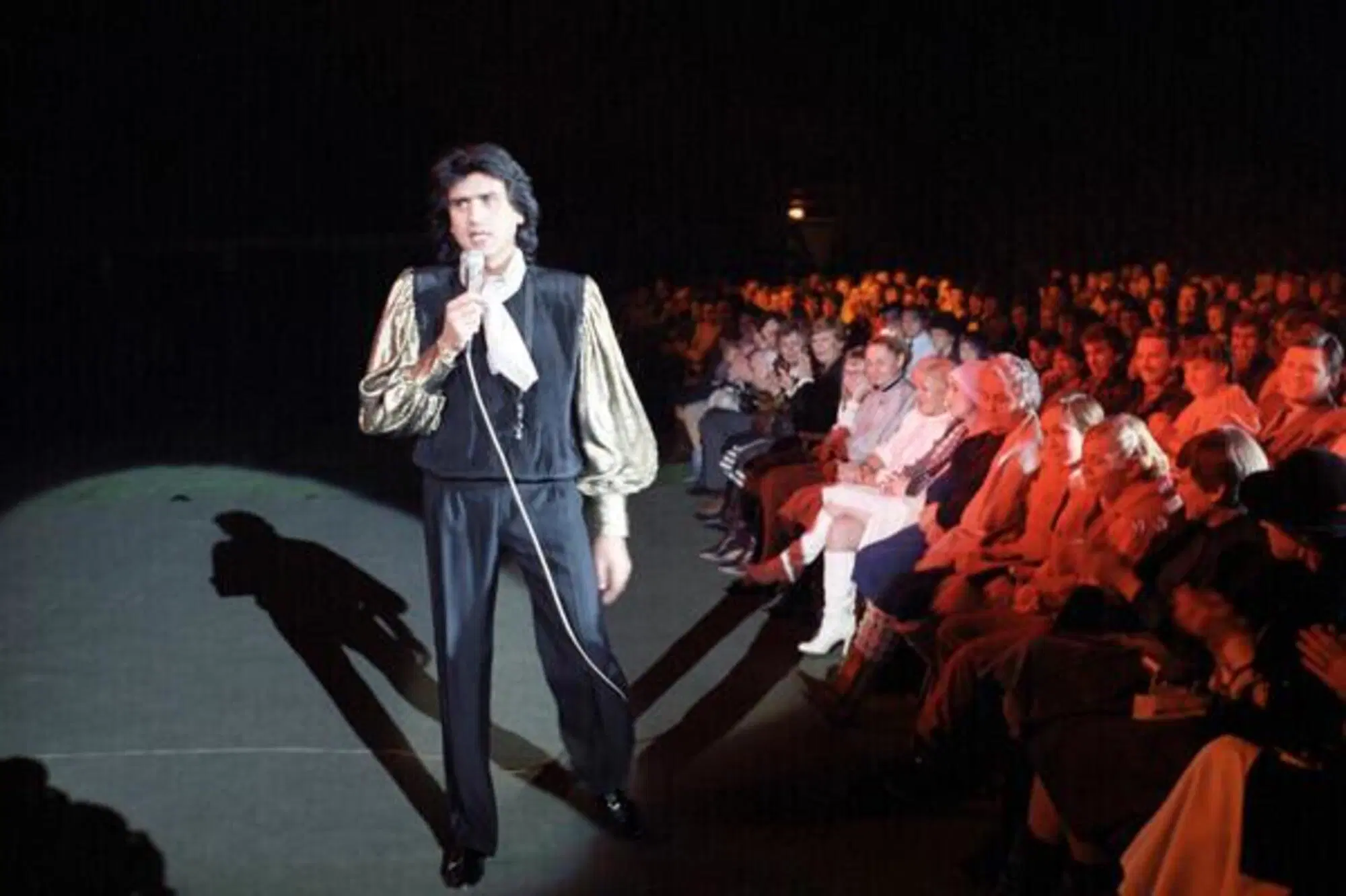 Toto Cutugno in concerto in Urss negli anni '80