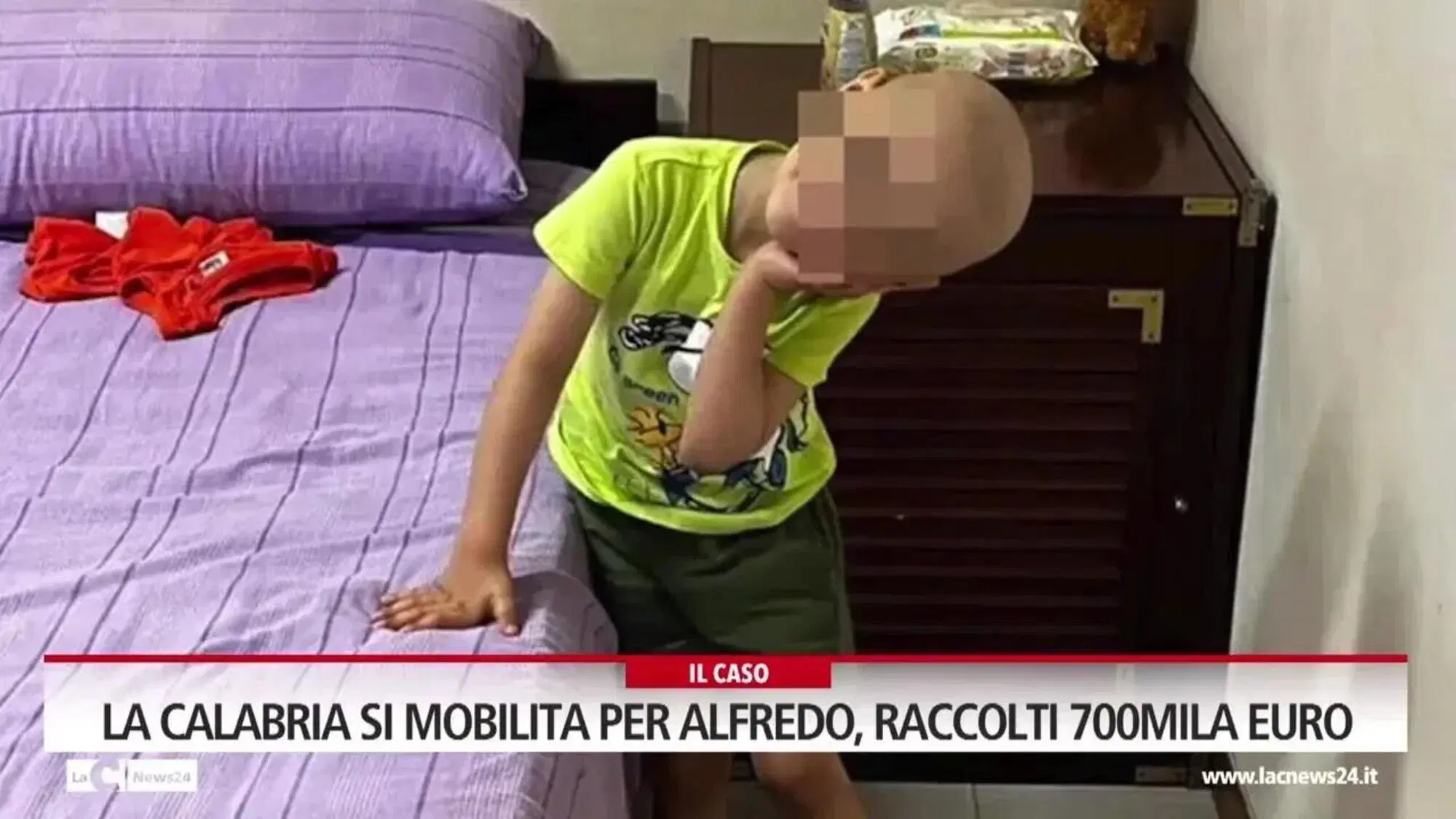 La mobilitazione per aiutare il piccolo Alfredo De Marco