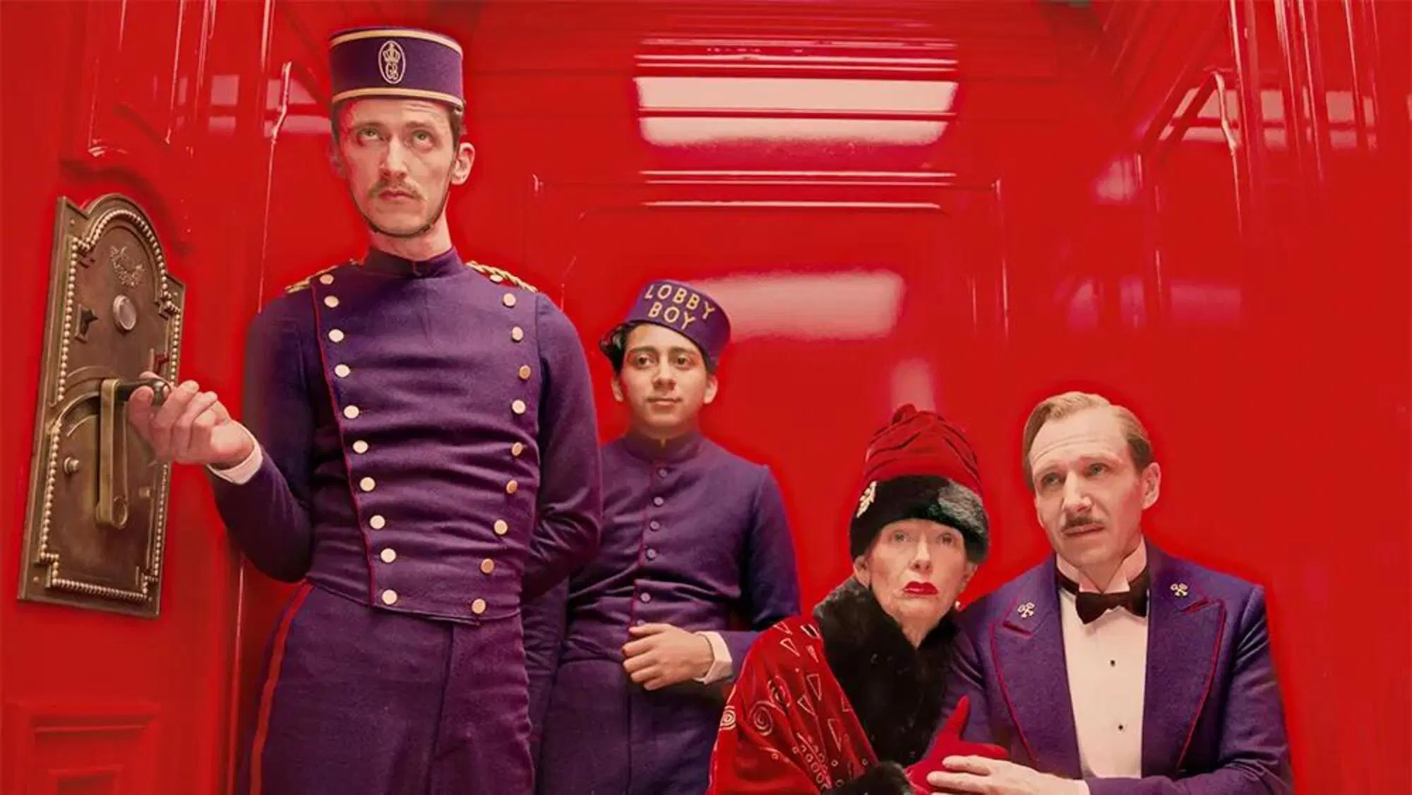 Scena da &ldquo;Grand Budapest Hotel&rdquo; (2014) di Wes Anderson