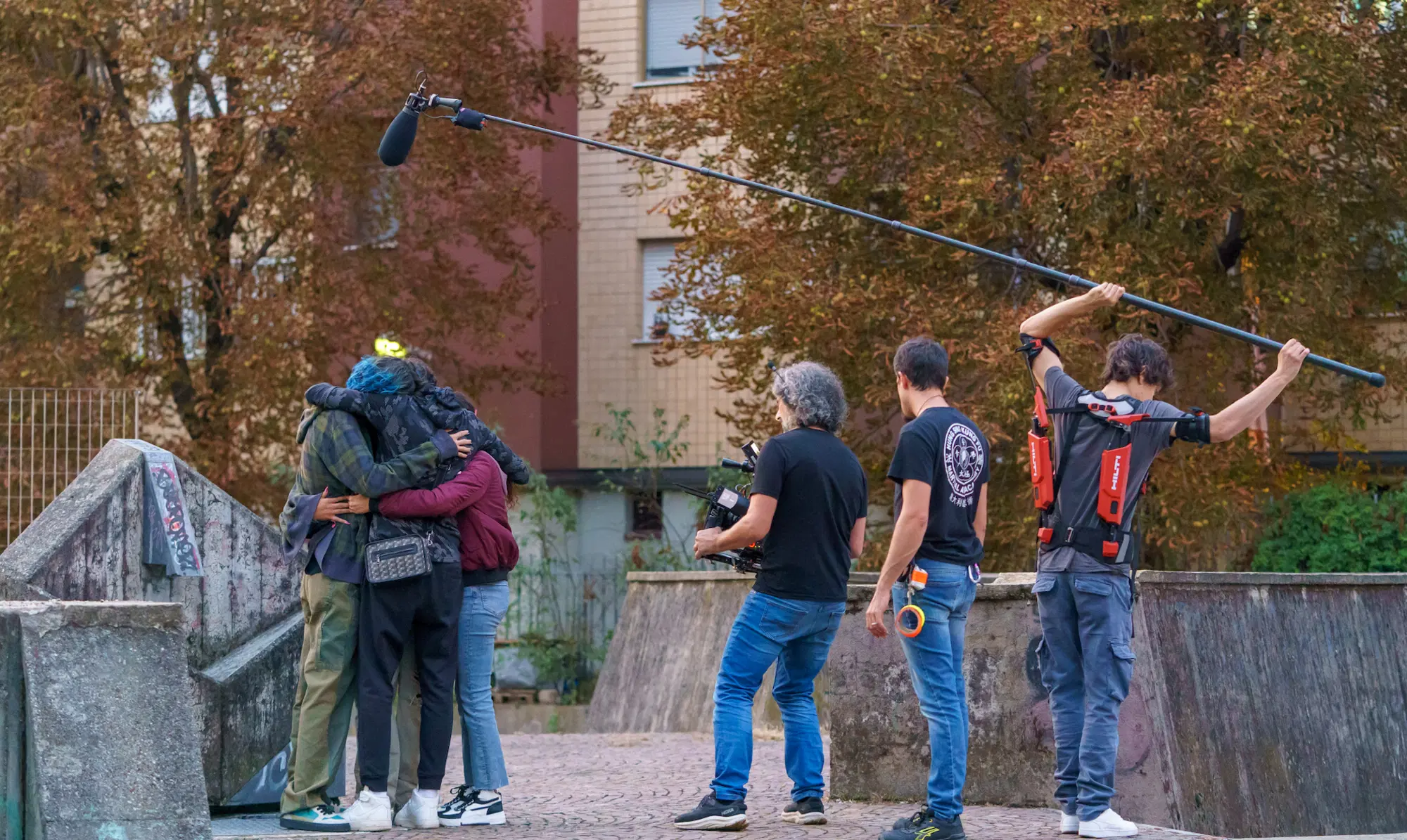 Le riprese di "Hype"