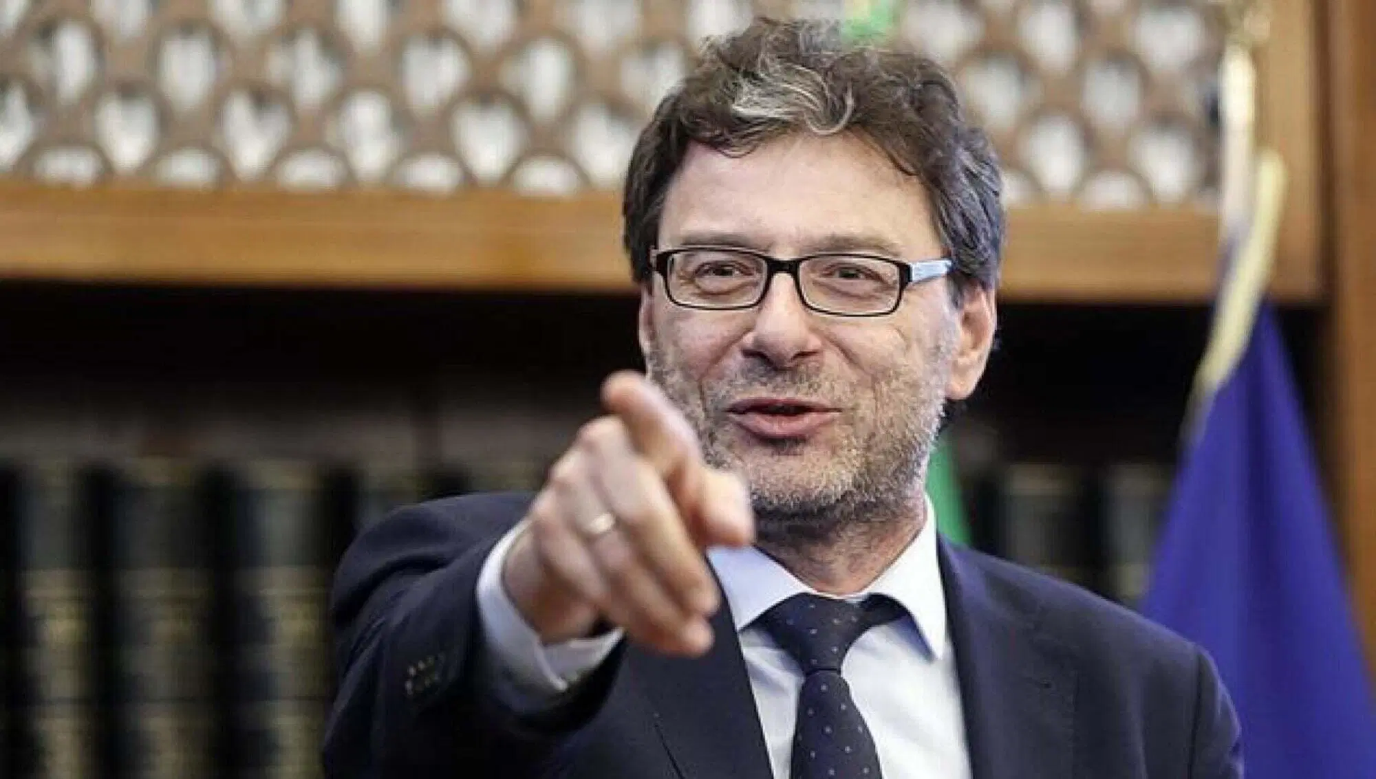 Il ministro dell'Economia Giancarlo Giorgetti