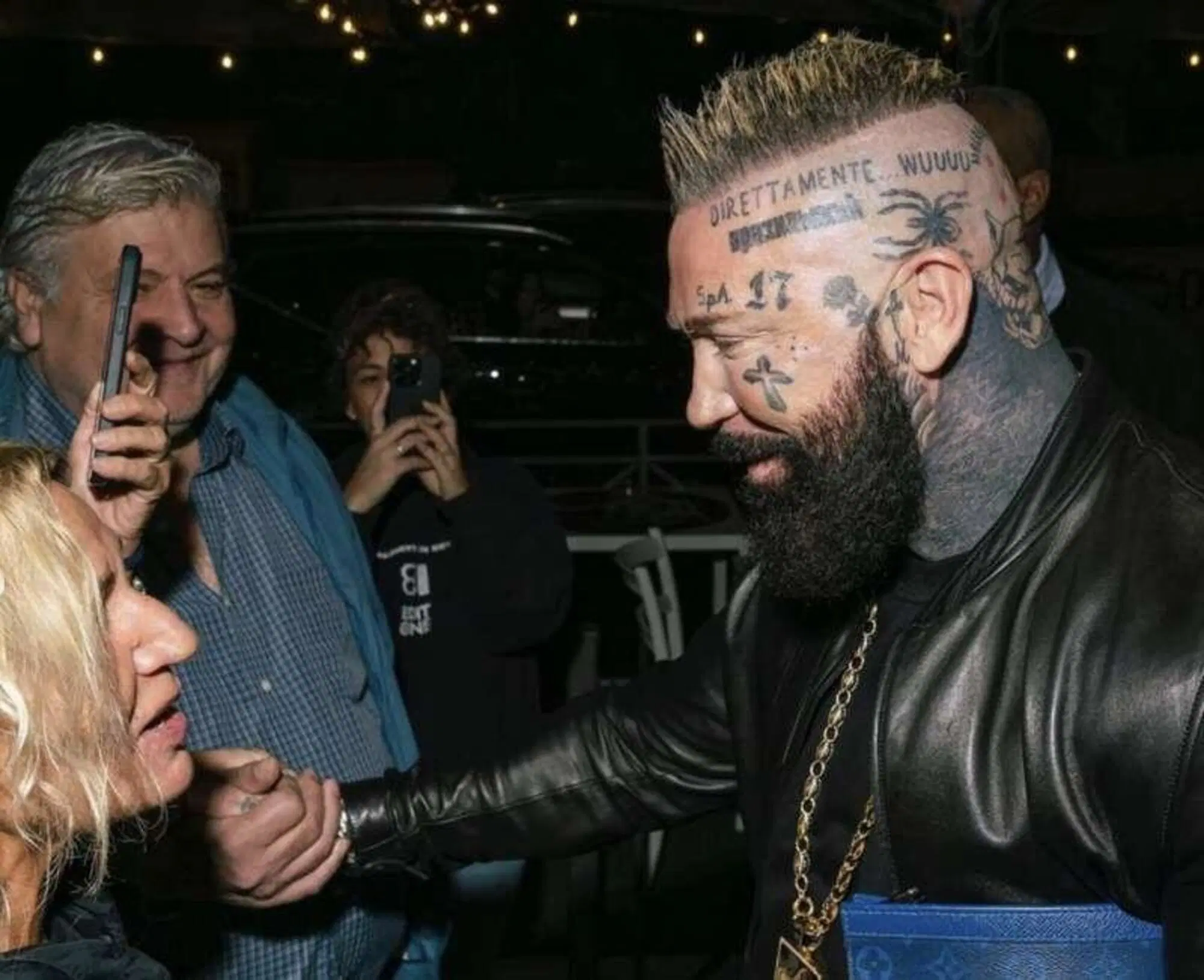 Il Brasiliano all'inagurazione del suo locale