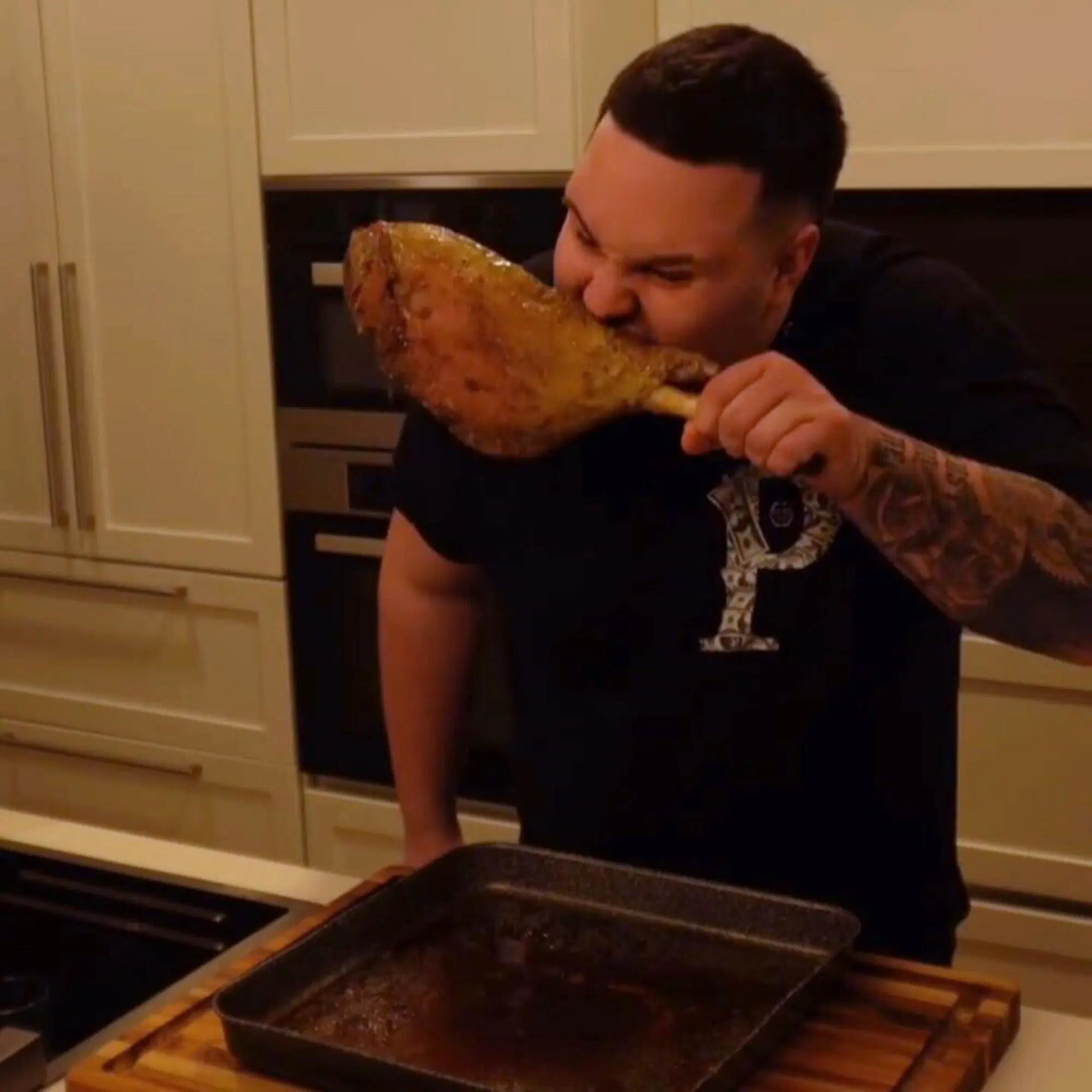 Big Gosha in un'altra video ricetta