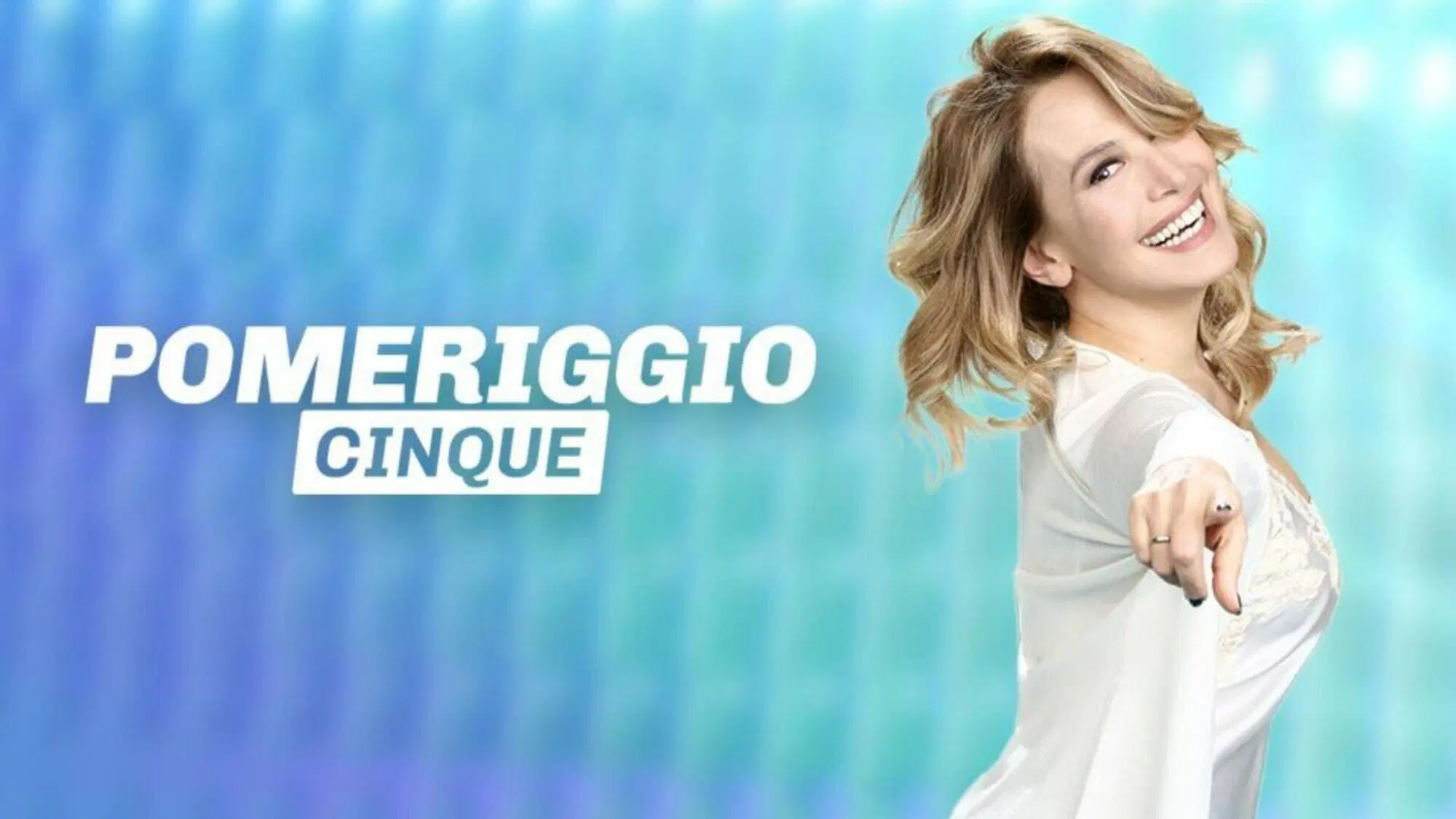 Barbara D'Urso ai tempi conduttrice di Pomeriggio 5