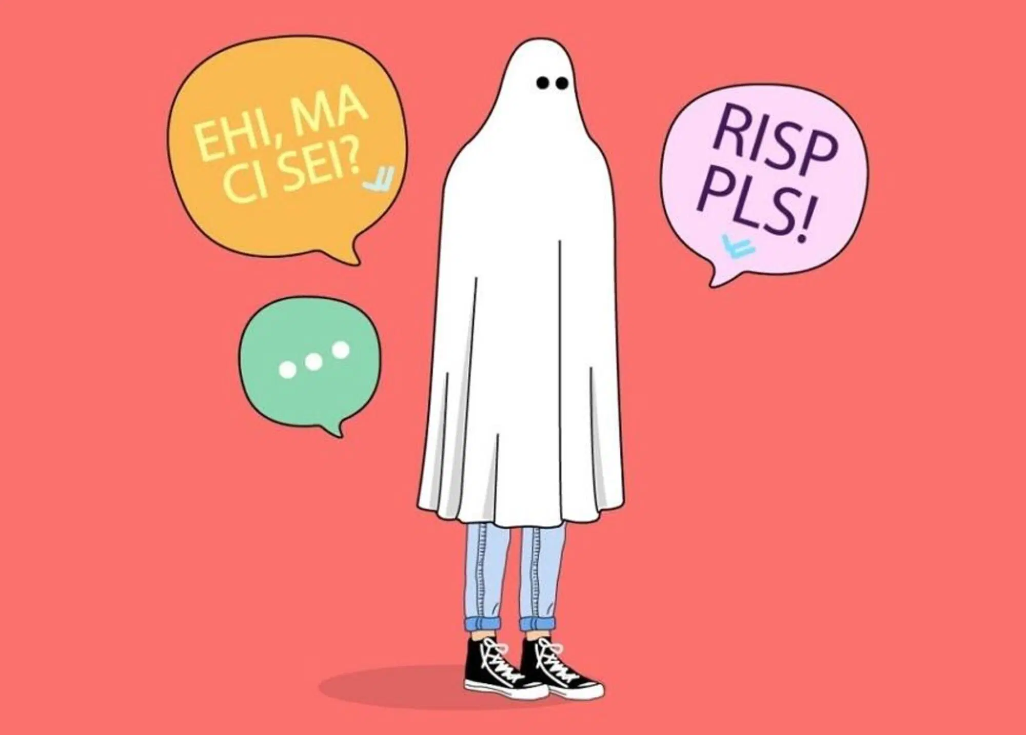 Un esempio di "ghosting"