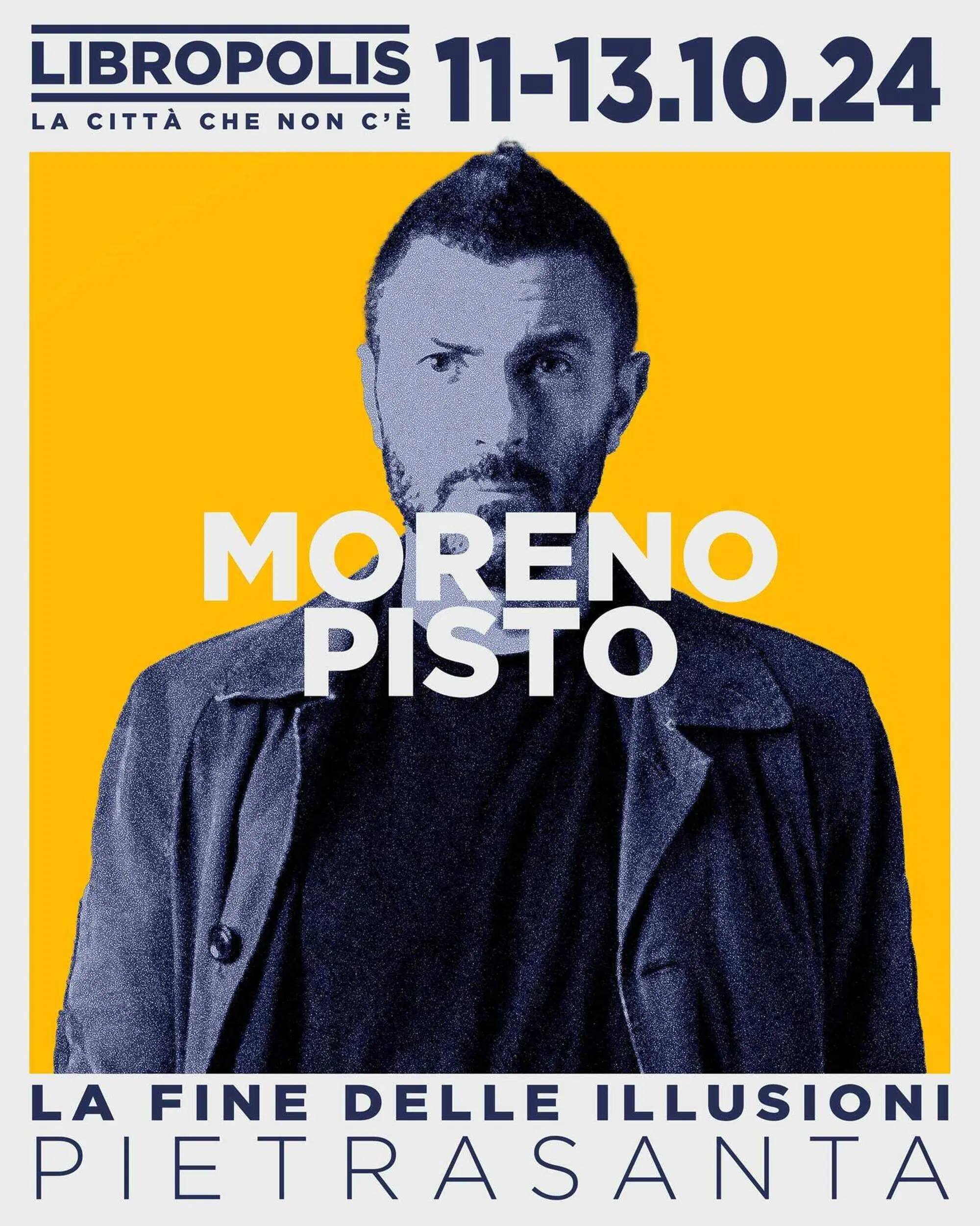 Il direttore di MOW, Moreno Pisto, ospite l'11 ottobre di Libropolis, "La fine delle illusioni"