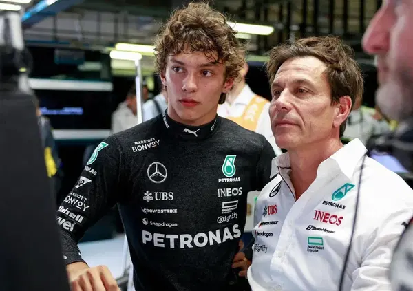 Toto Wolff crede nell'operazione Antonelli: "Kimi pu&ograve; essere il futuro per l&rsquo;Italia, l&rsquo;uomo in grado di riportare in mondiale"
