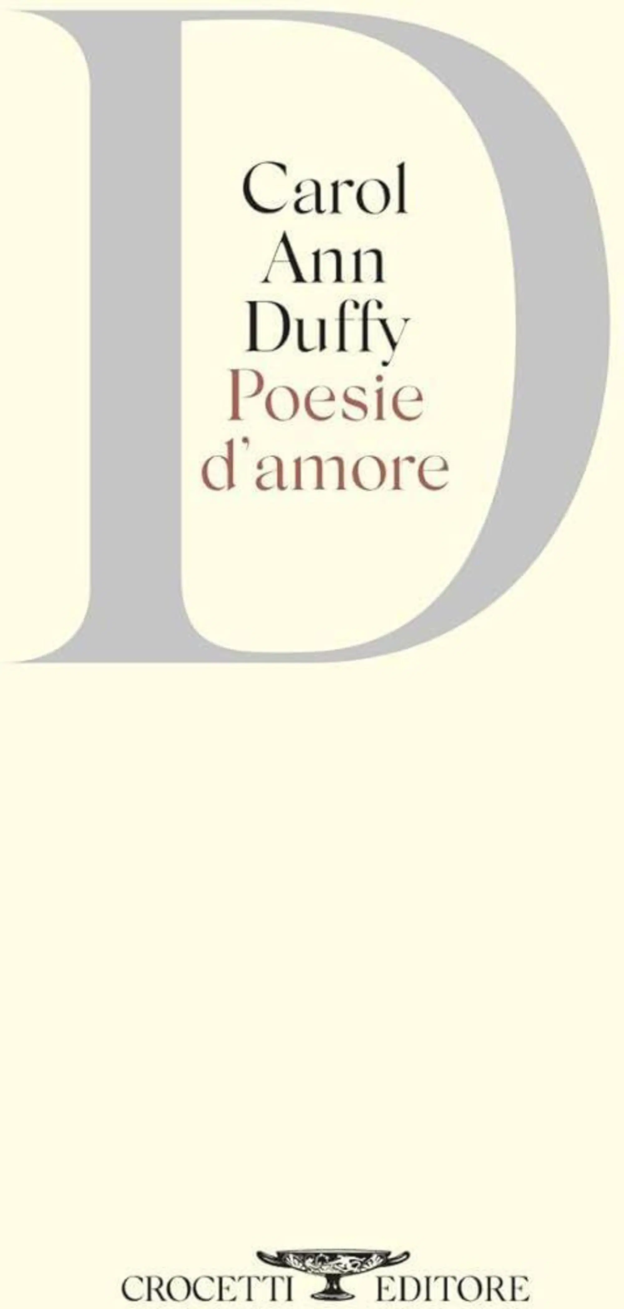 "Poesie d'amore" di Carol Ann Duffy (Carocci, 2024)