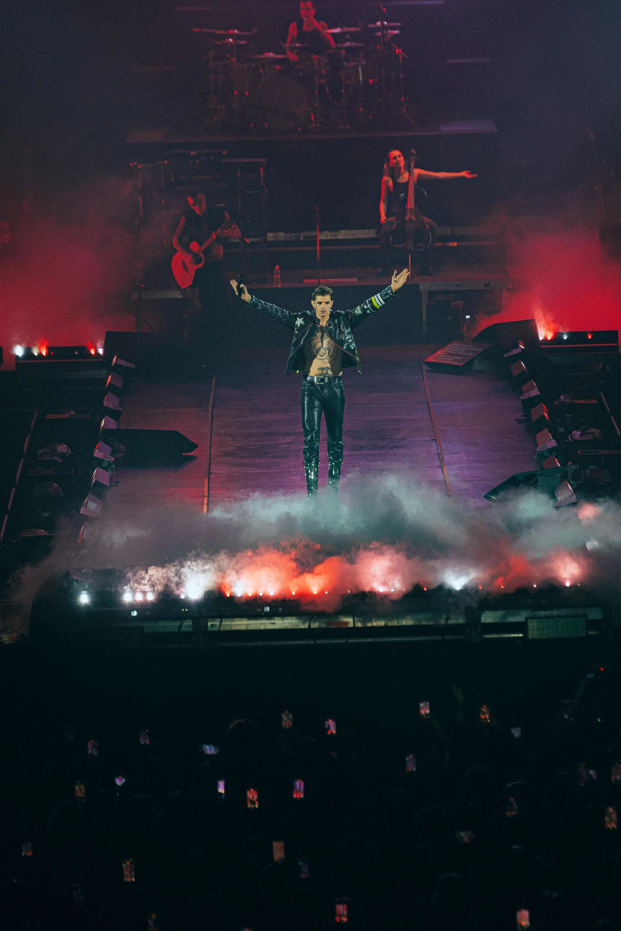 Achille Lauro al Forum in concerto