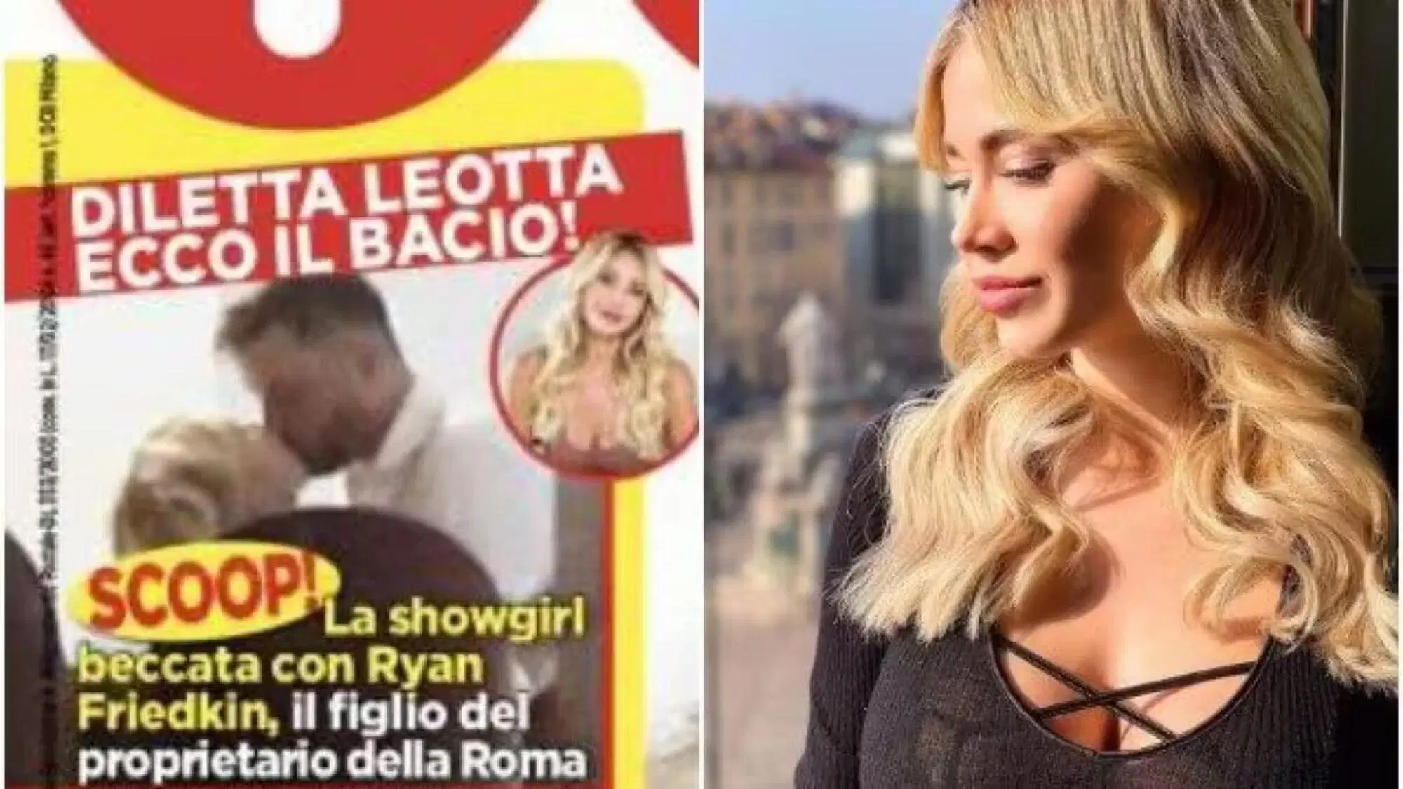 Ryan Friedkin e Diletta Leotta