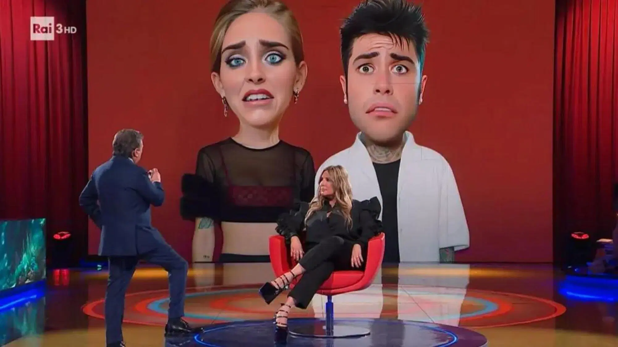 Selvaggia Lucarelli a Donne sull'orlo di una crisi di nervi litiga con Alba Parietti