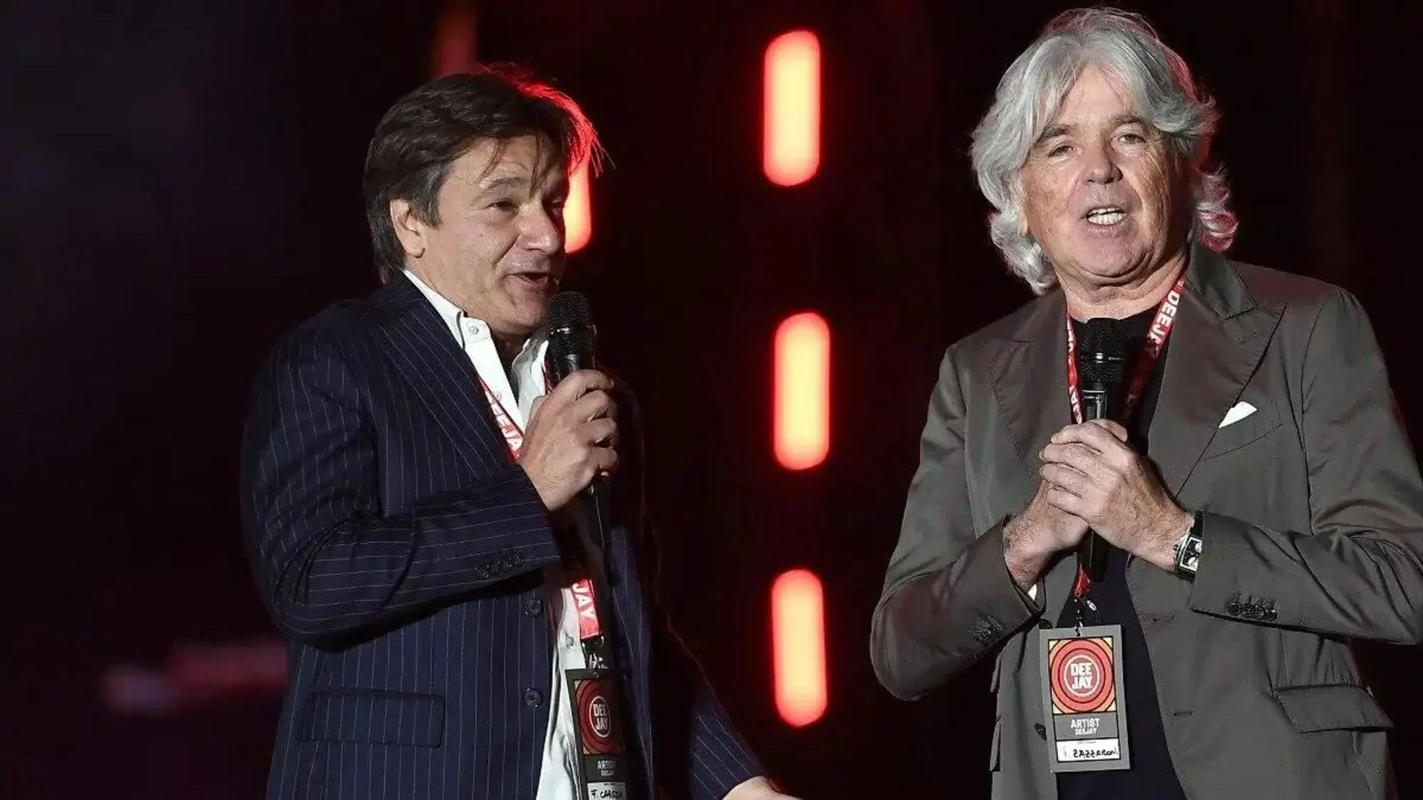 Fabio Caressa e Ivan Zazzaroni