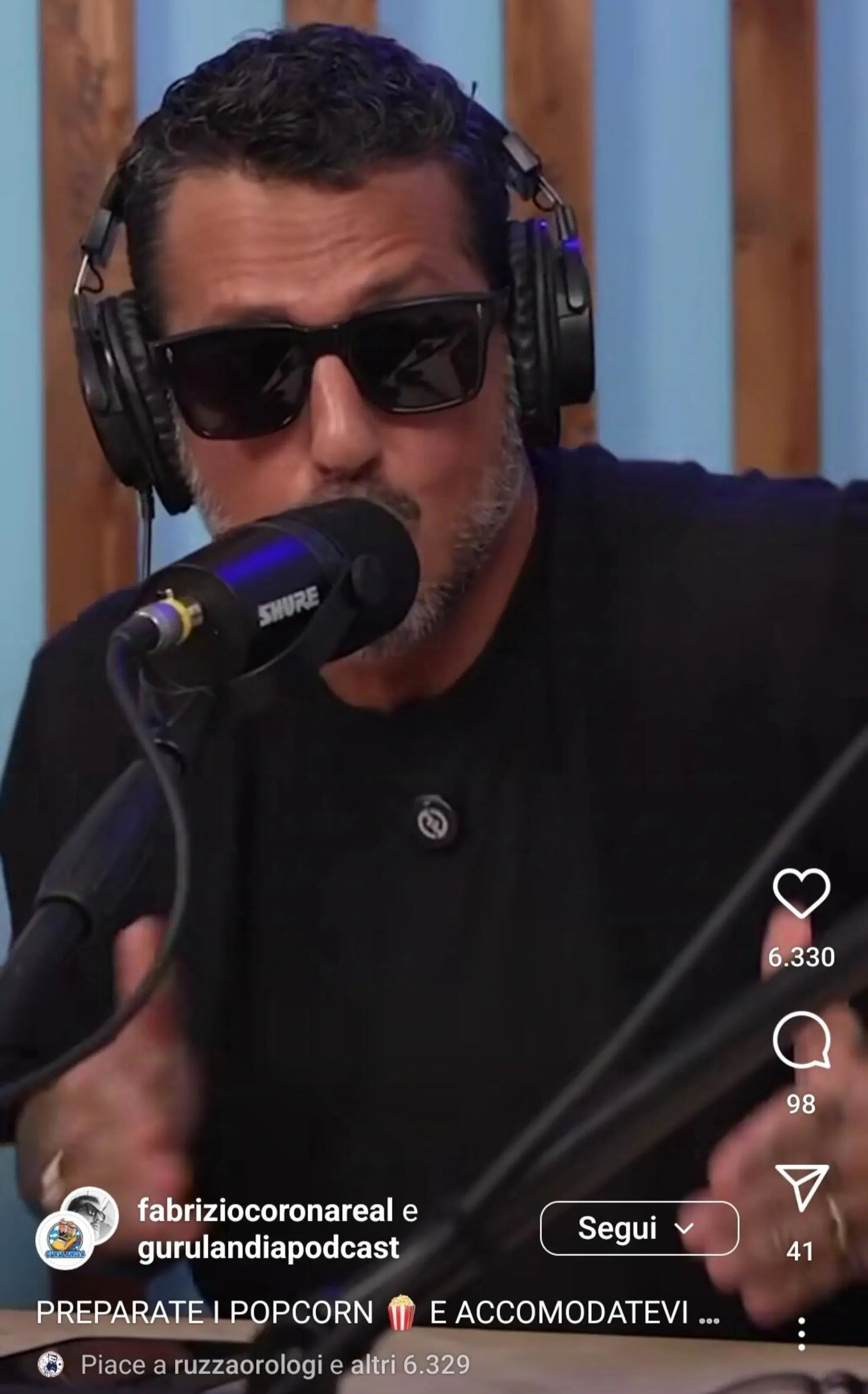 Fabrizio Corona a "Gurulandia"