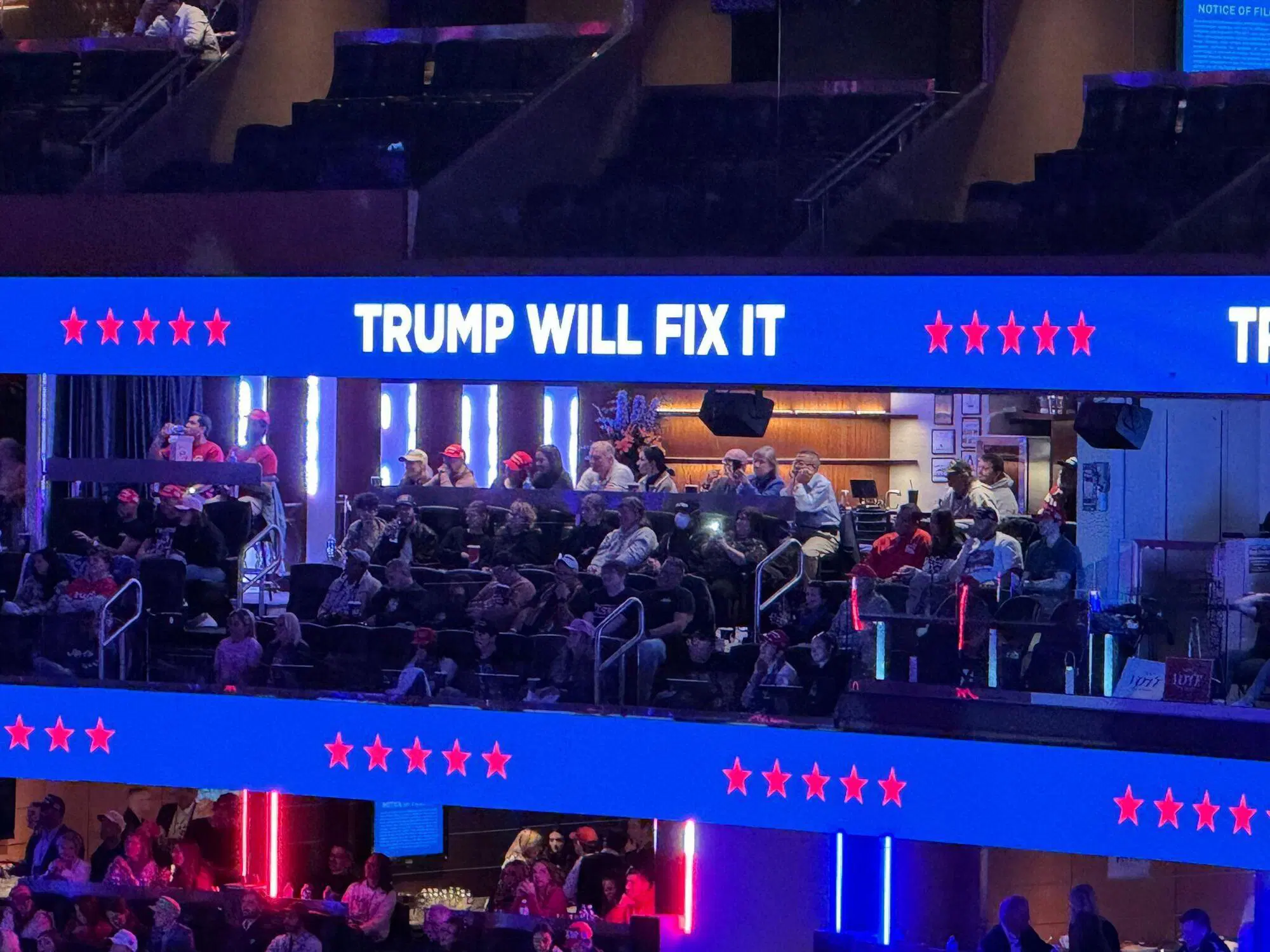 Il comizio di Donald Trump al Madison Square Garden