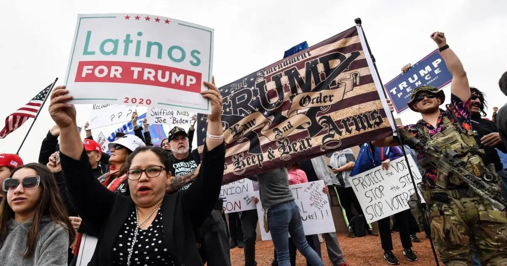  Sempre pi&ugrave; "latinos" (i latinoamericani) votano per Trump