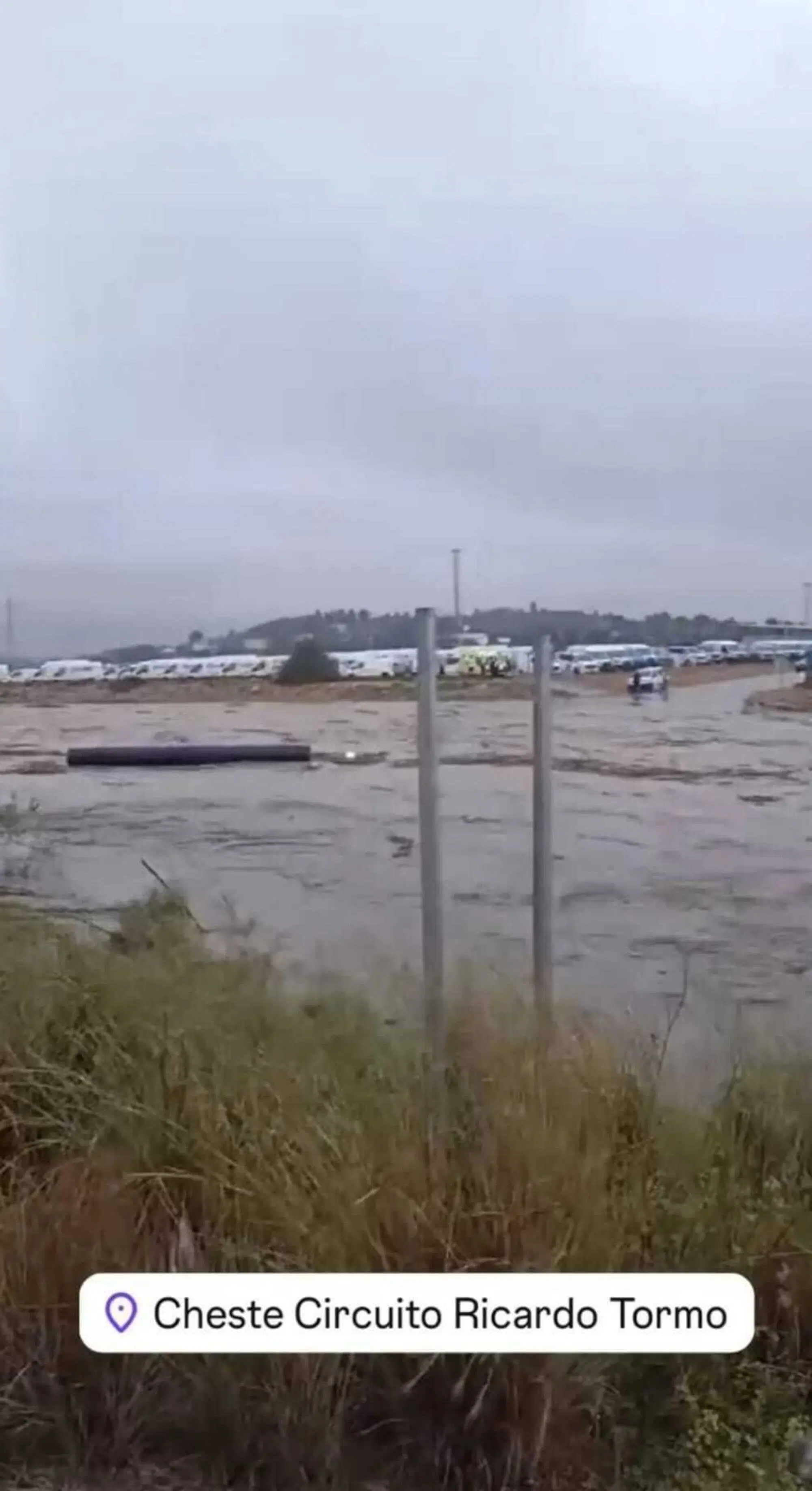 Un'altra immagine della zona del circuito
