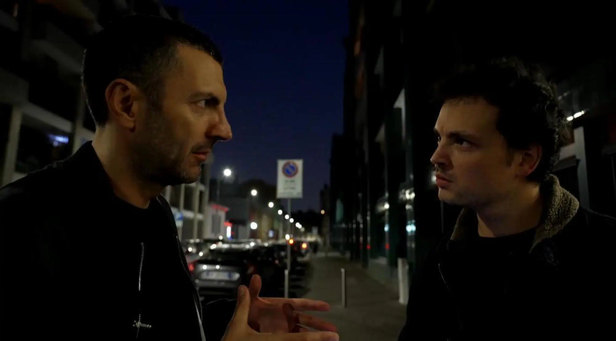 Il direttore di MOW, Moreno Pisto, e l'inviato di Rai Tre, Enrico Lupini