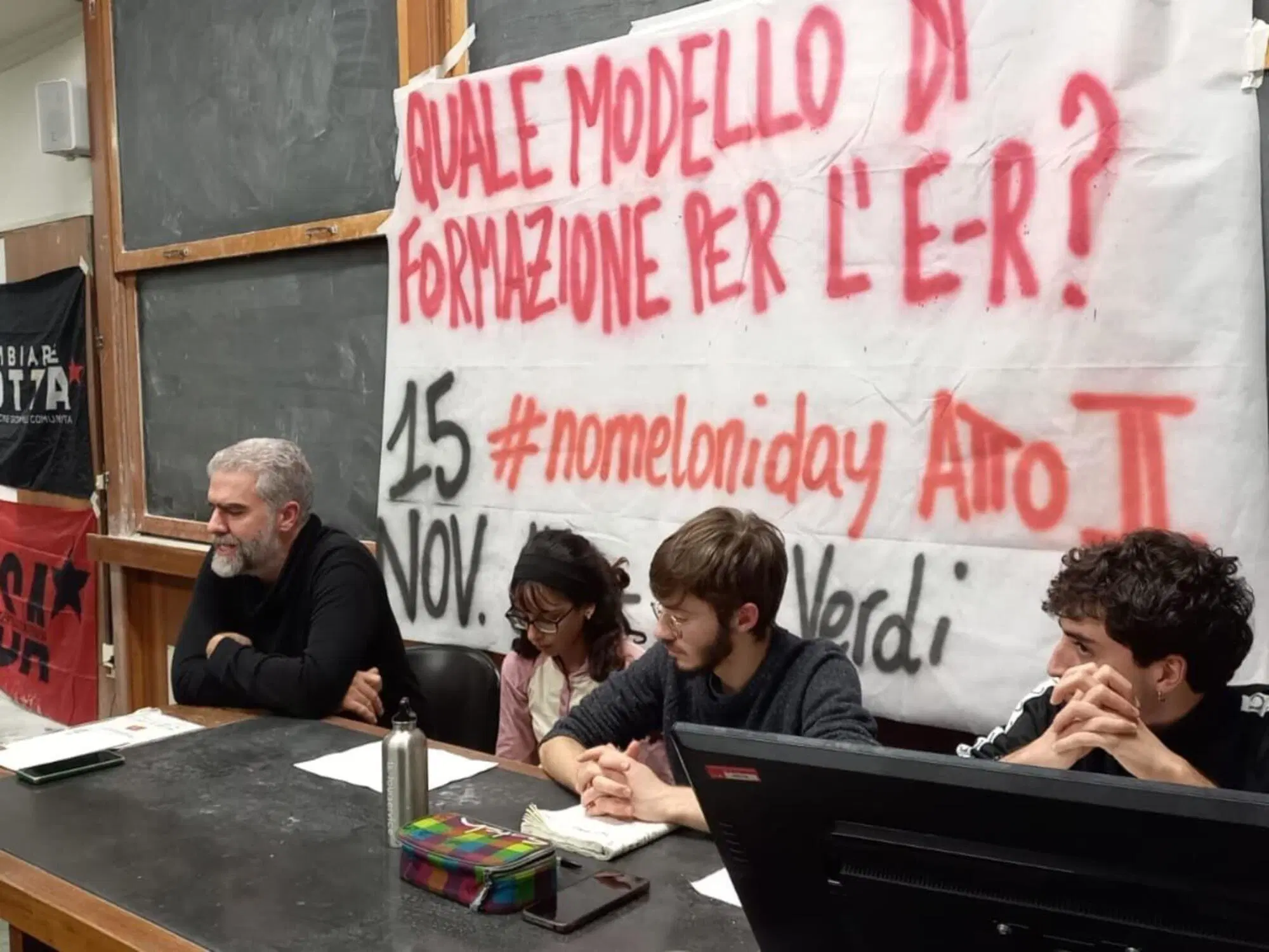 L'intervento del professore Raimondello Orsini