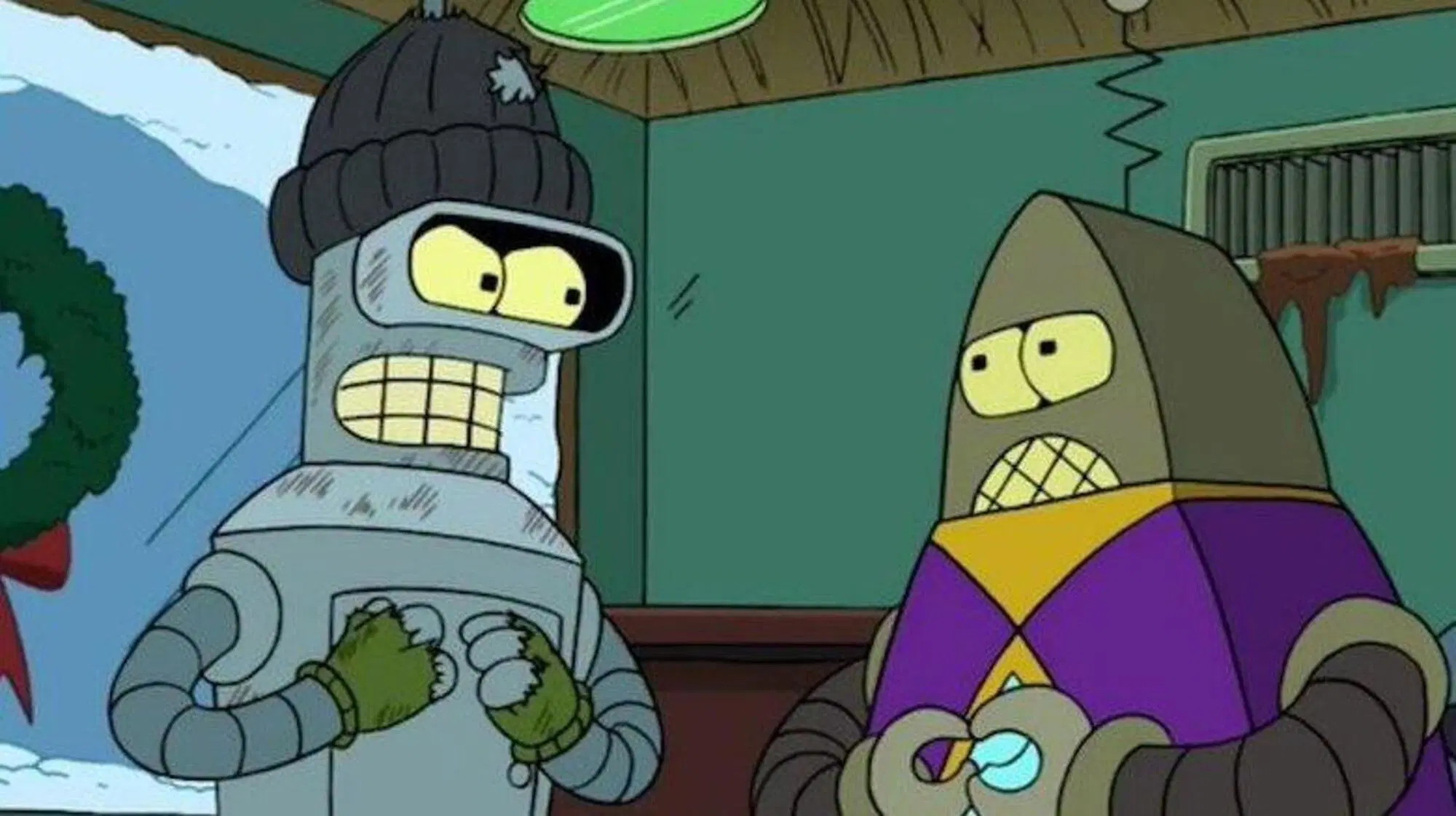 Bender, il robot "cattivo" di Futurama