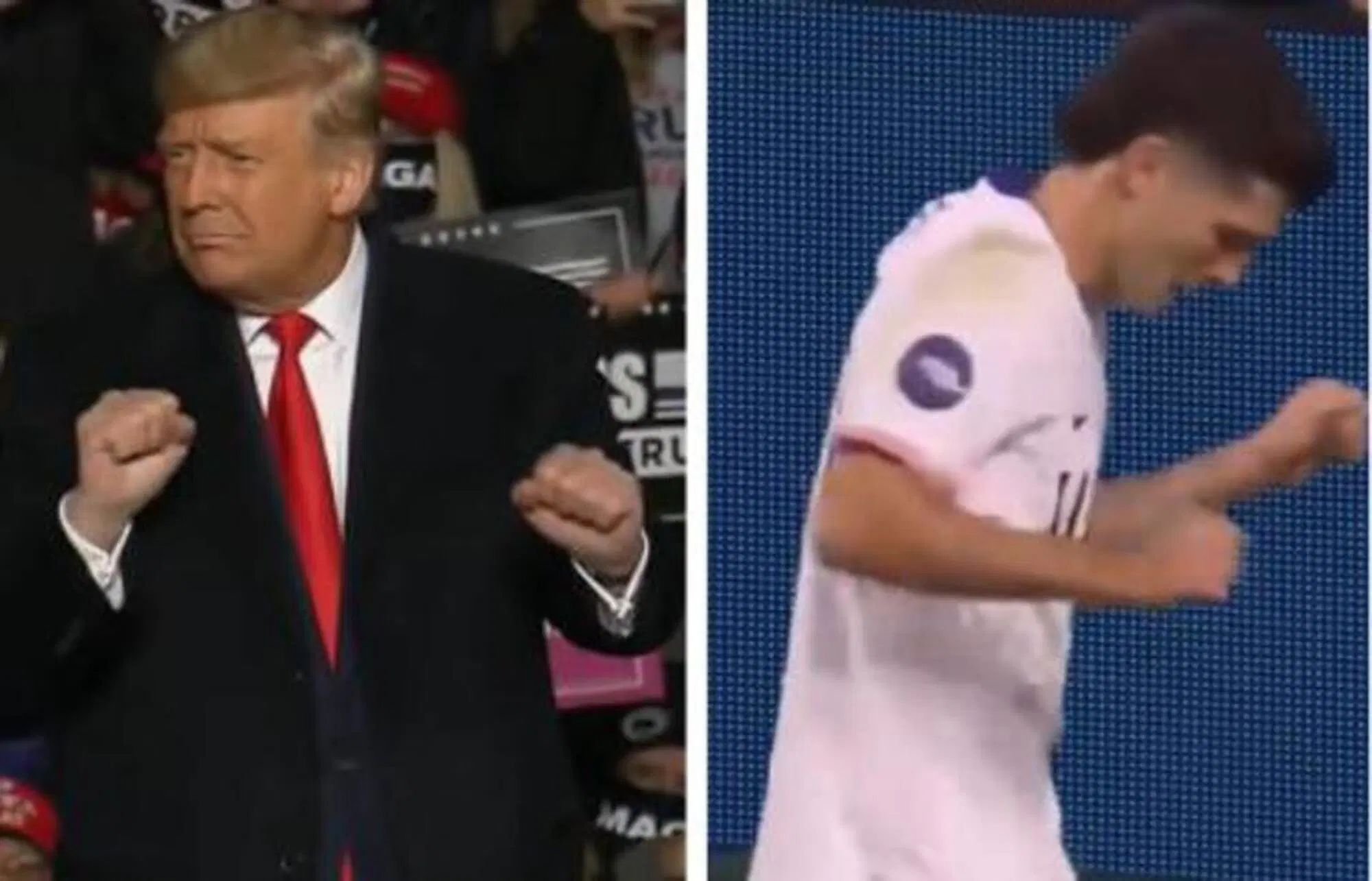 Christian Pulisic e la "Trump Dance"