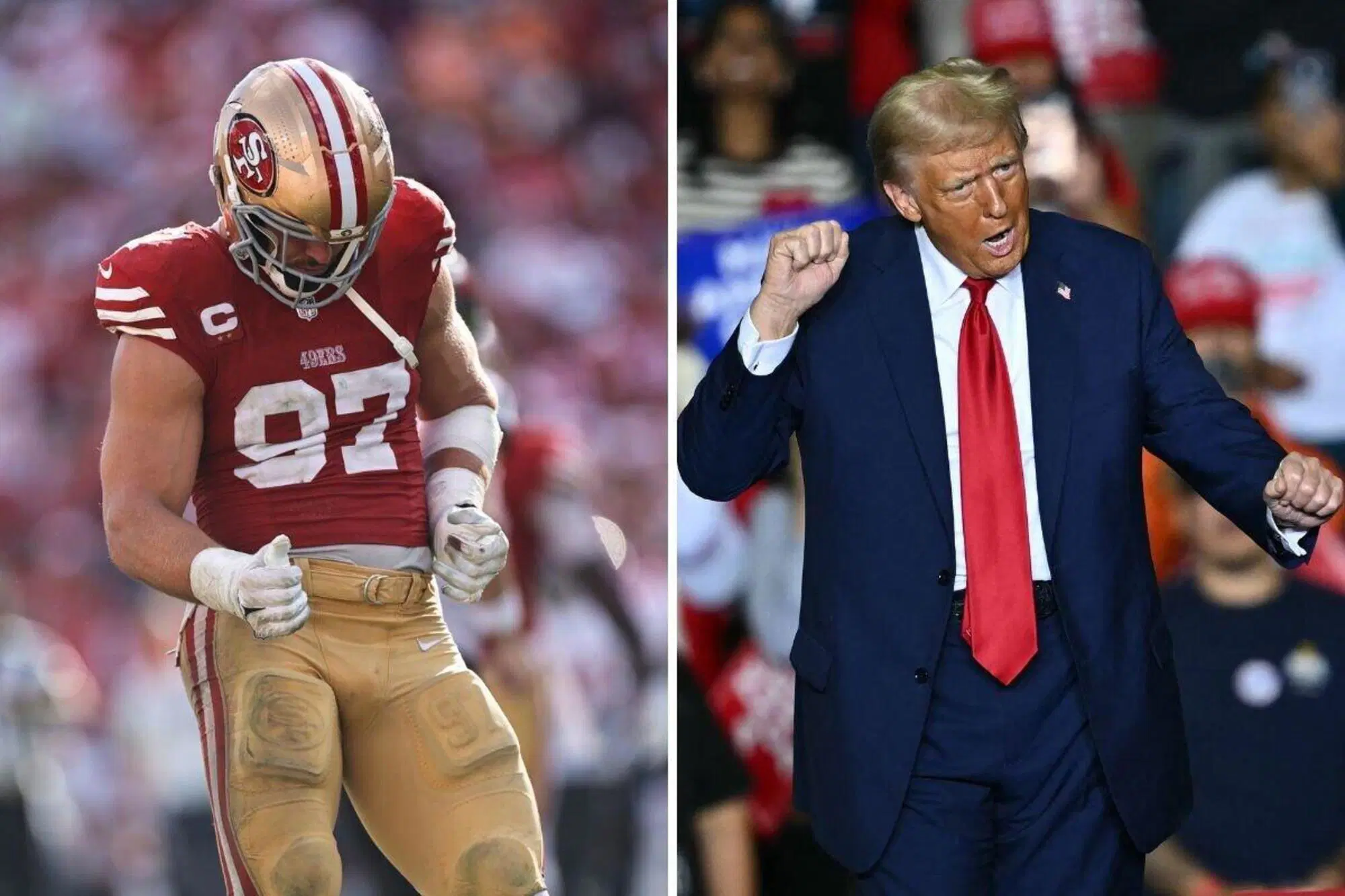 Nick Bosa nella Nfl e la "Trump Dance"