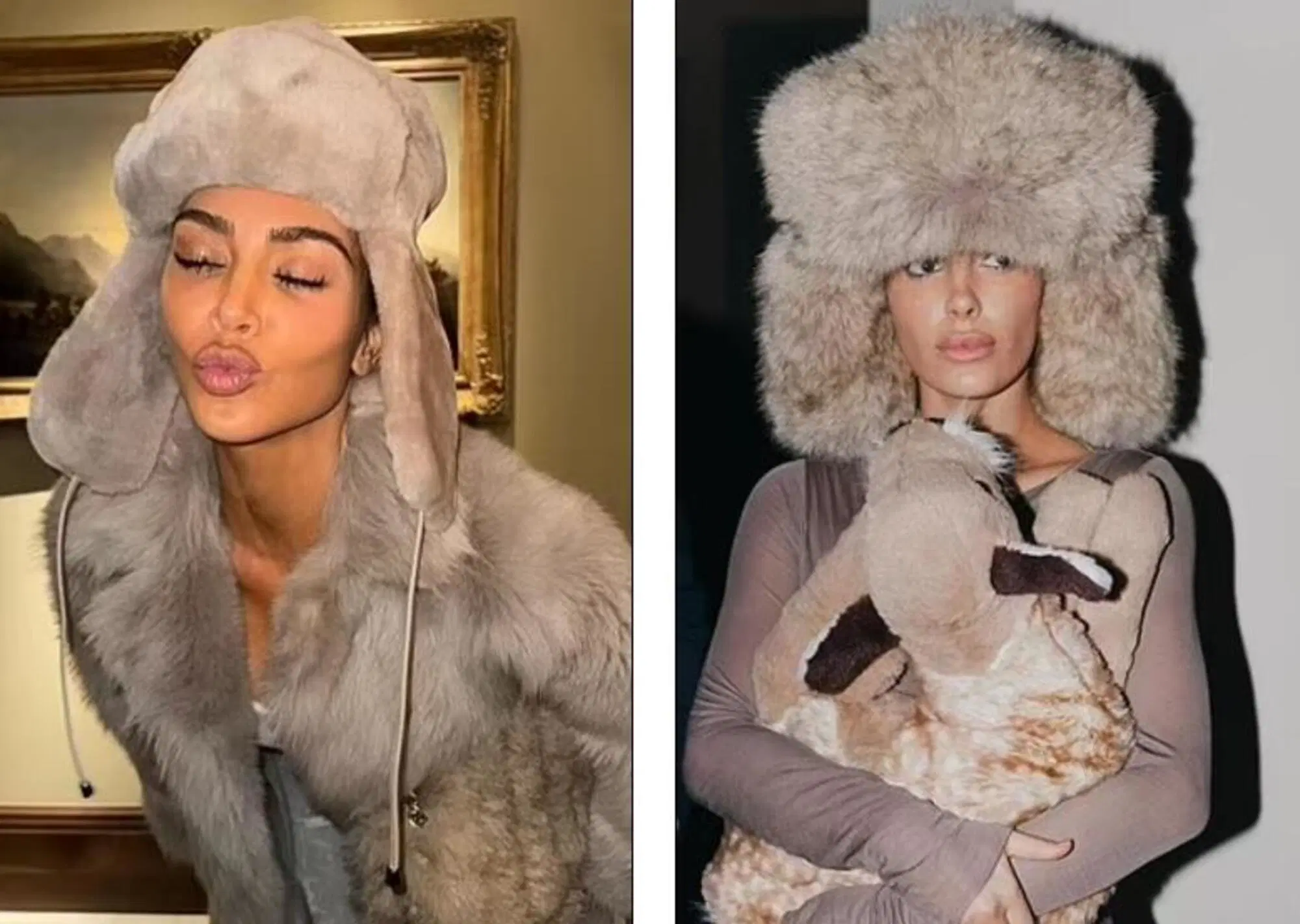 Una delle tante "similitudini" tra Kim Kardashian e Bianca Censori