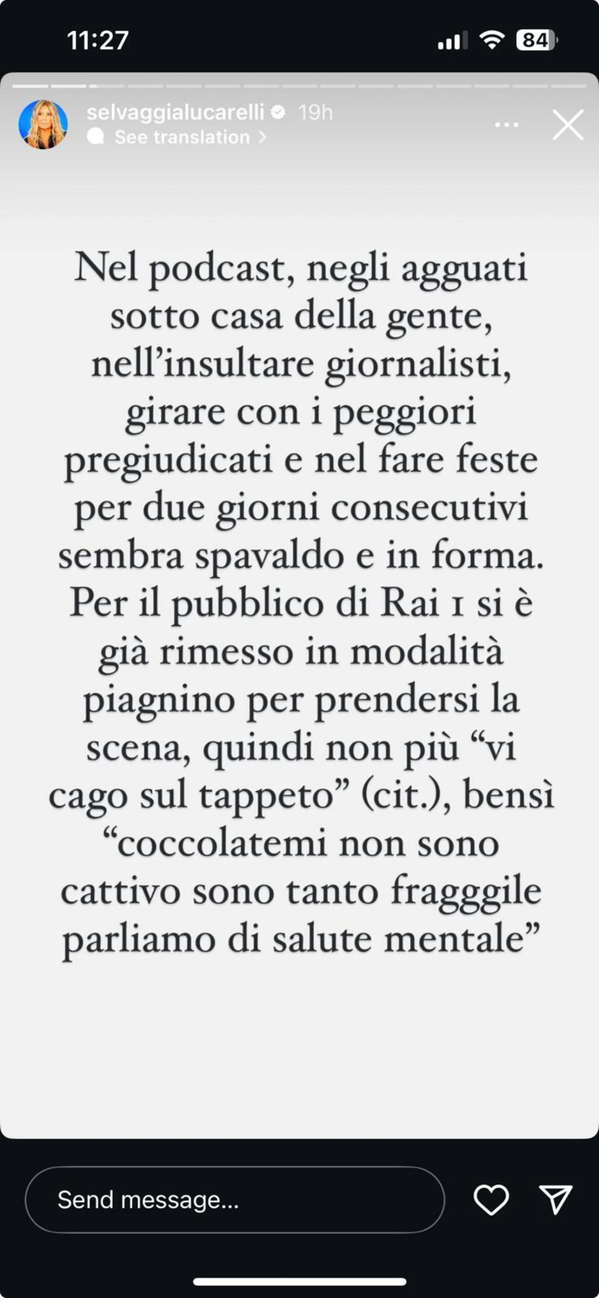 "Parliamo di salute mentale"