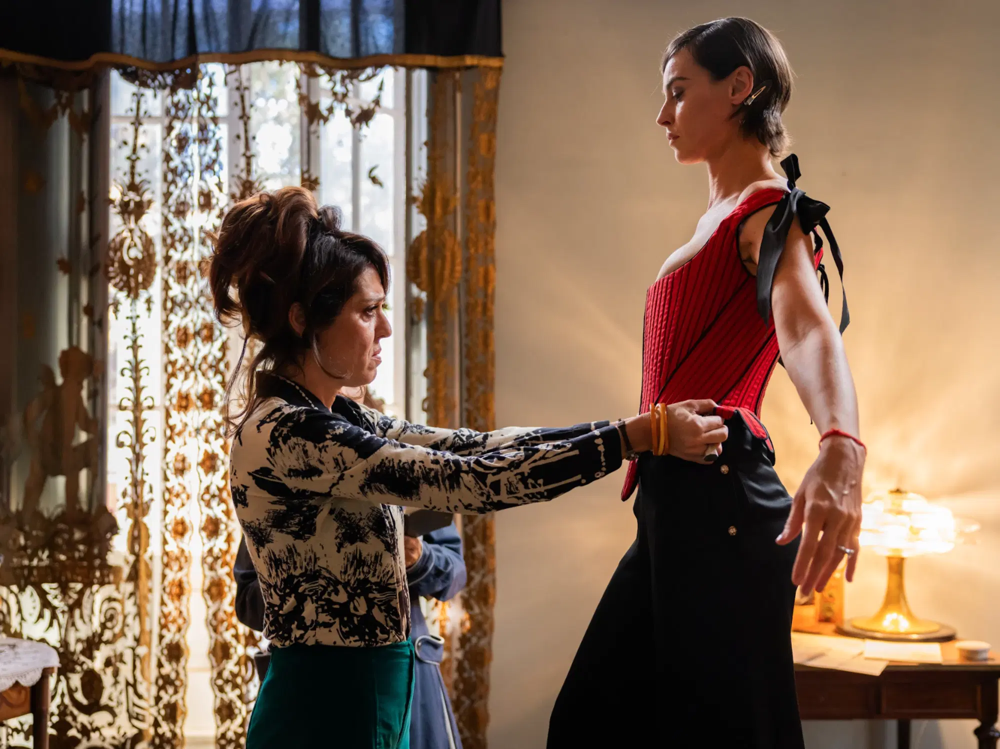 Vanessa Scalera e Kasia Smutniak in "Diamanti"