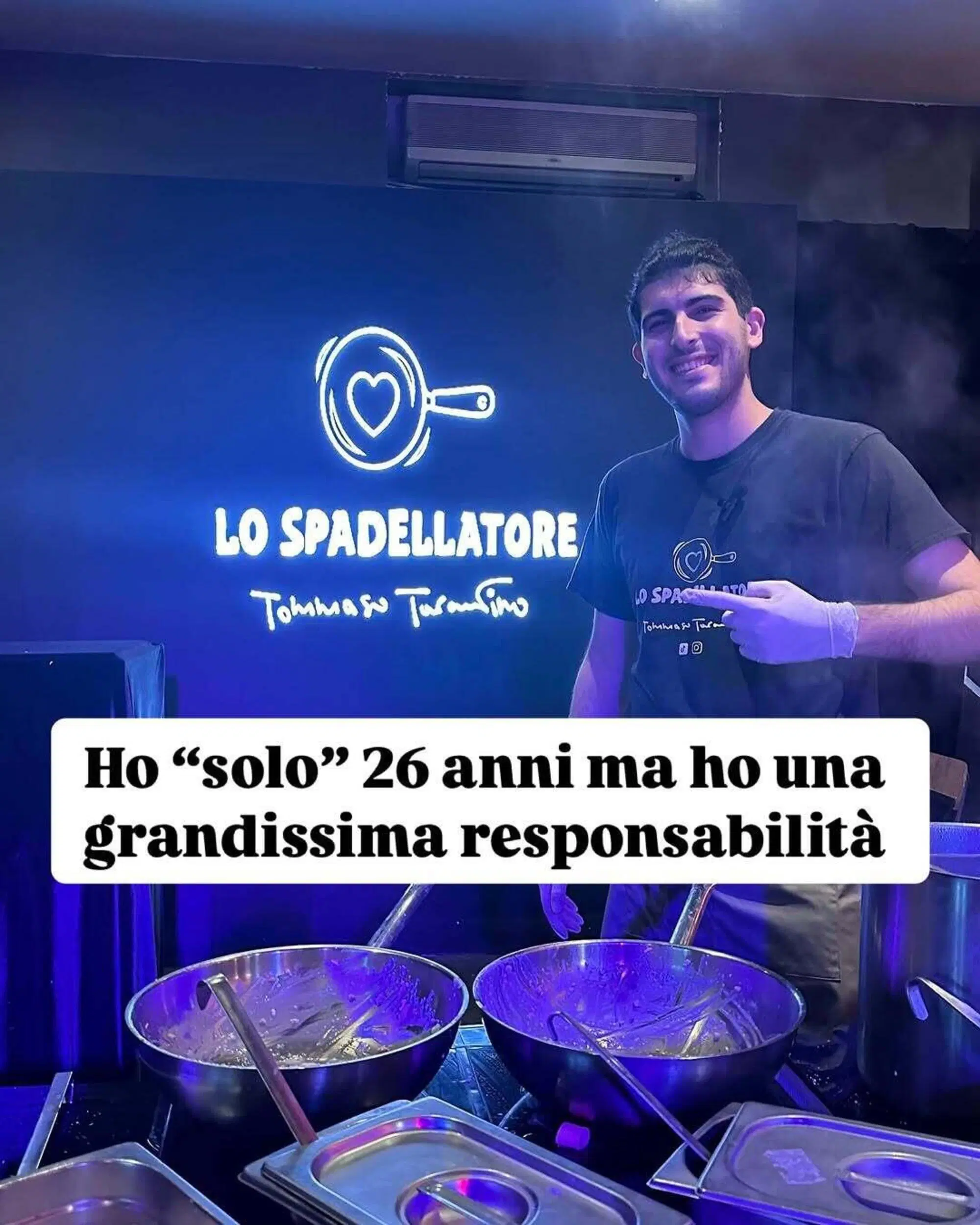 Tommaso Tarantino, in arte "Lo spadellatore"