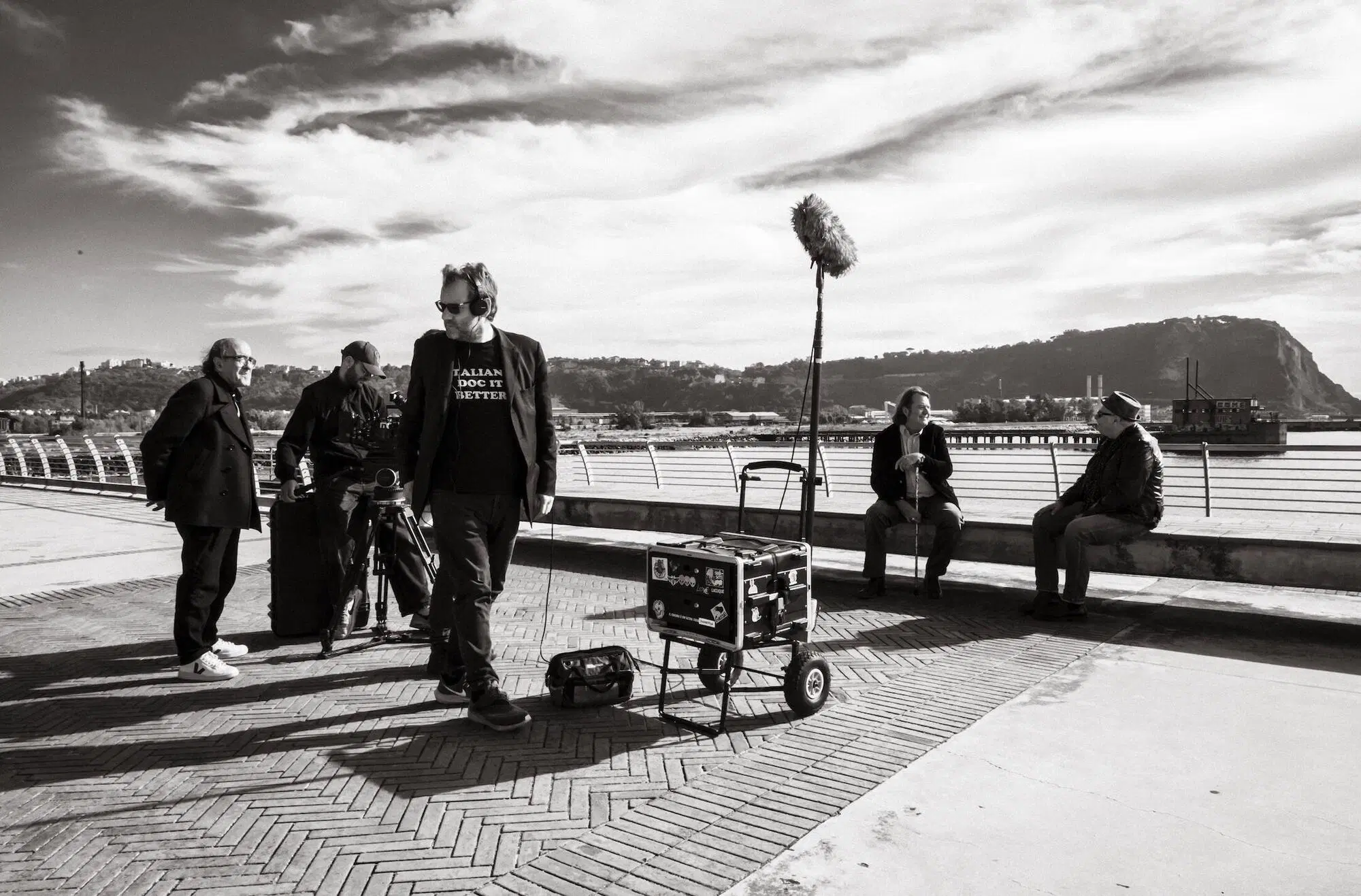 Le riprese del docufilm "Pino Daniele - Nero a met&agrave;"