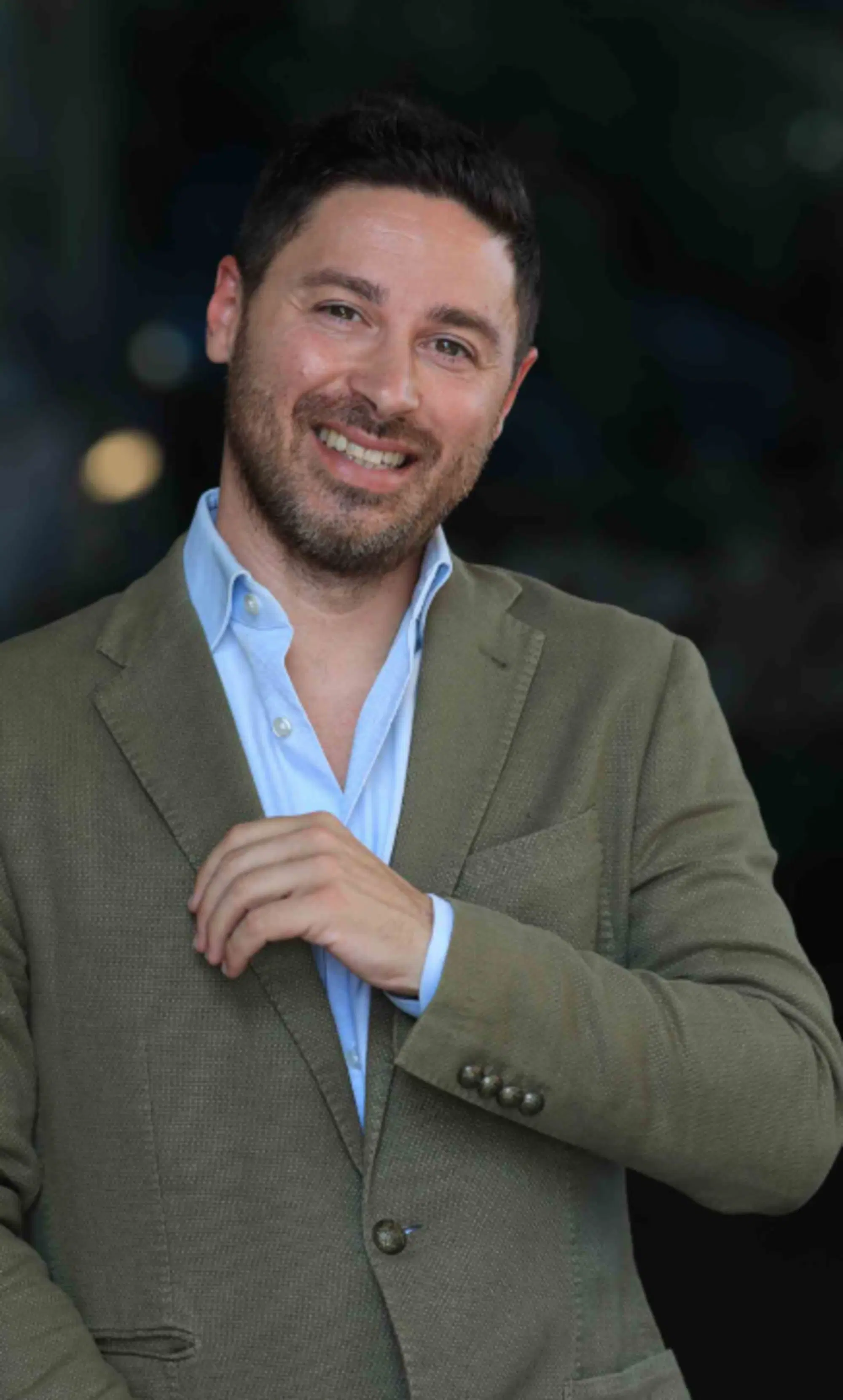L'attore e imprenditore Matteo Silvestri