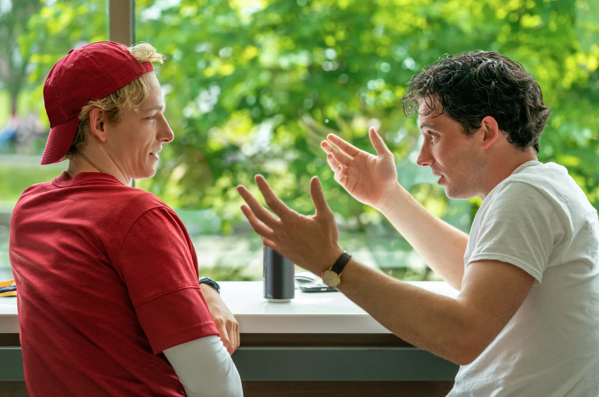 Mike Faist e Josh O'Connor in "Challengers"