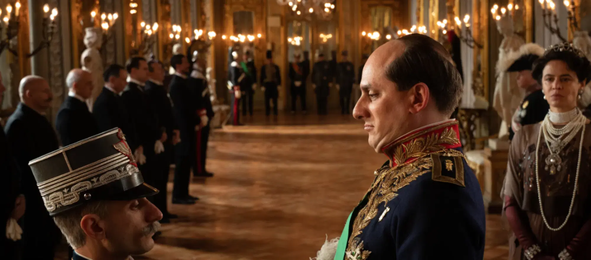 Luca Marinelli in "M - il figlio del secolo" di Joe Right