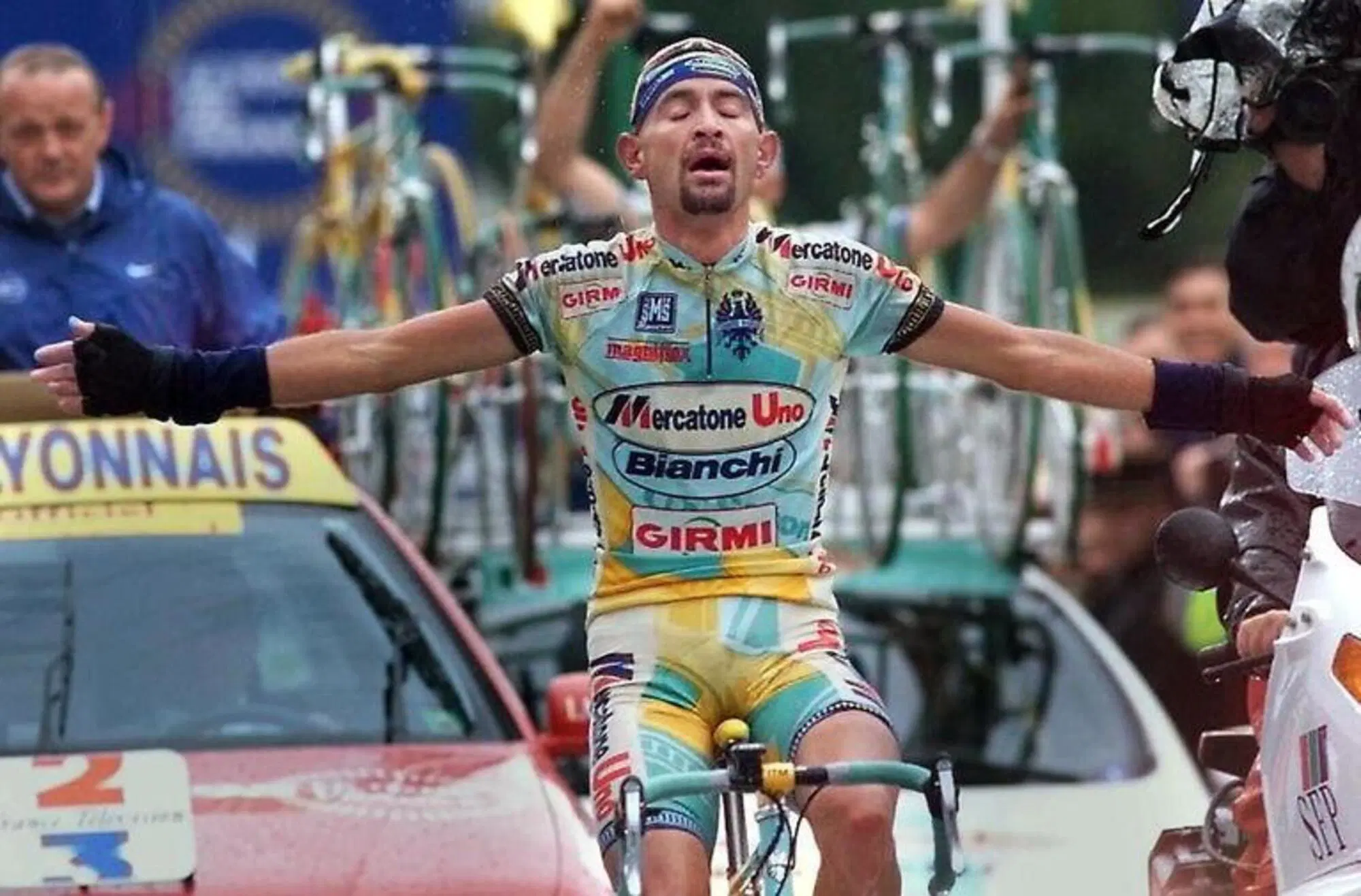 Marco Pantani esultanza 1998