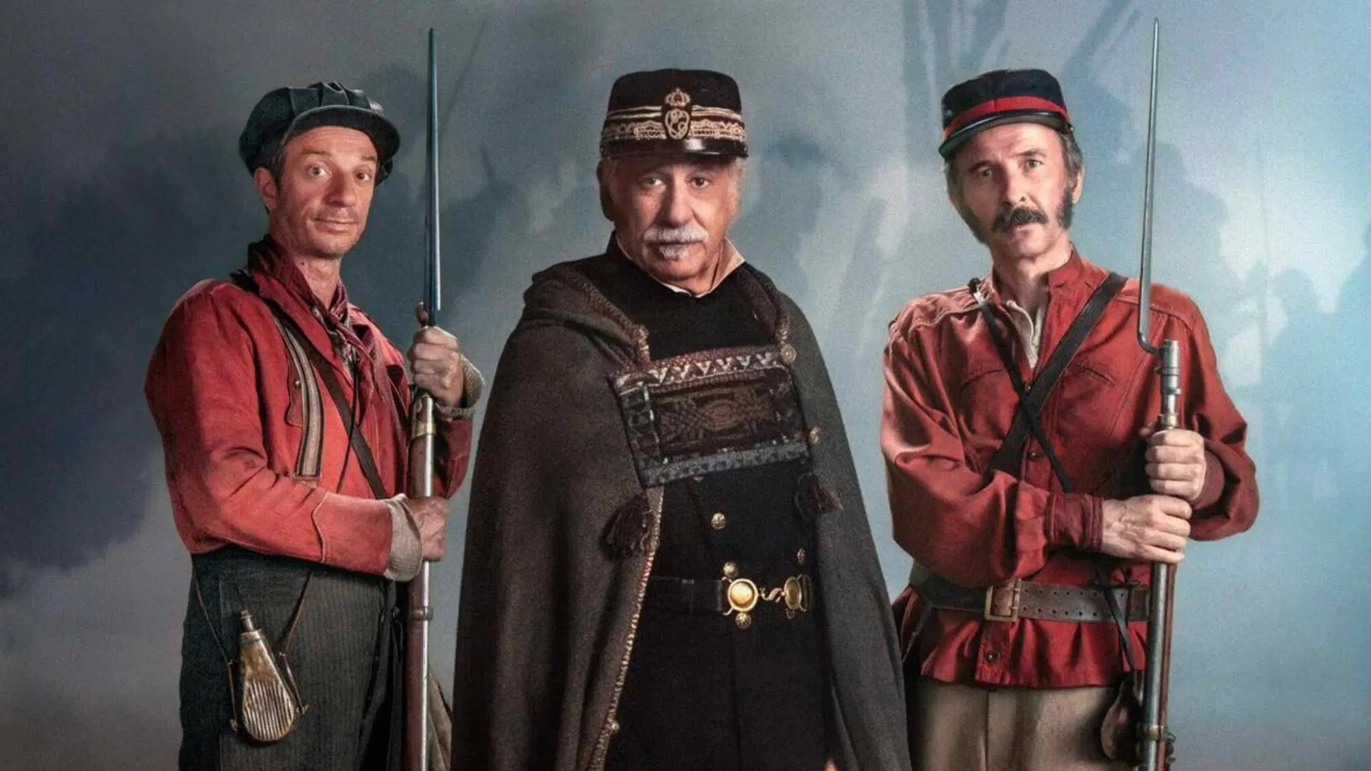 Il film di Roberto And&ograve; al cinema L'abbaglio, con Toni Servillo, Ficarra e Picone