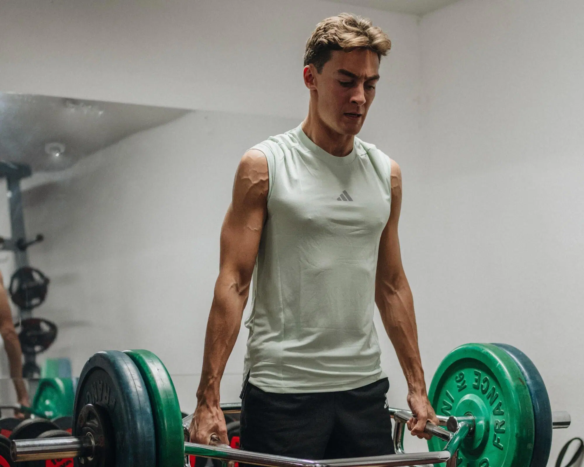 Una delle immagini condivise da George Russell per mostrare l'inizio dei suoi allenamenti per la stagione