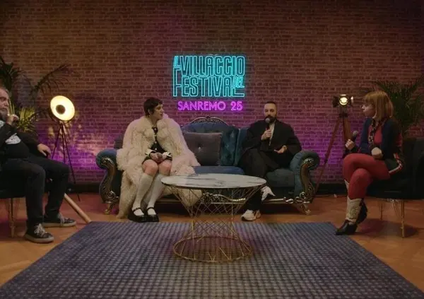 Le interviste di Lucia e Michele Monina nel Salotto del Villaggio del Festival, i Coma Cose: &ldquo;Sanremo &egrave; un circo pazzo&rdquo;, Cuoricini? &ldquo;Siamo sempre con un telefono in mano e l'ansia da prestazione&rdquo;, sul futuro del Festival: &ldquo;Milano? Mah&hellip;&rdquo;, e sulla loro vita 