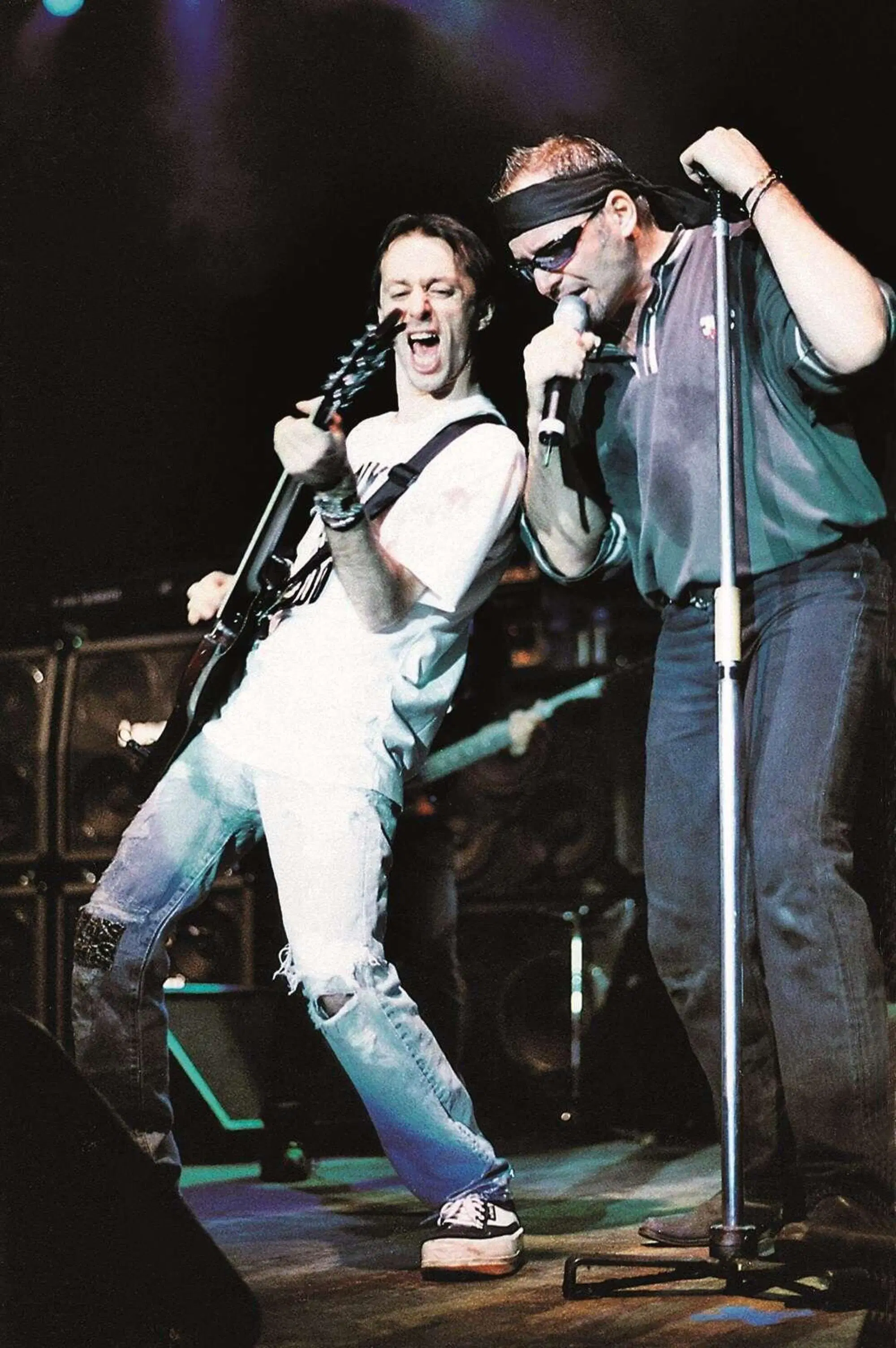 Massimo Riva e Vasco Rossi