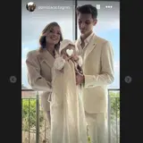 L’ultimo sabato da 45enne di Valentino Rossi? "Zio” al Battesimo di Angelina Marini (con lectio su traversi e freno a mano)