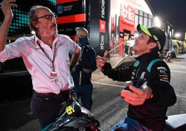 S&igrave;, fa effetto ascoltare Guido Meda che torna a commentare Valentino Rossi: "A 46 anni &egrave; nella stessa galassia sportiva di Maradona e Jordan"